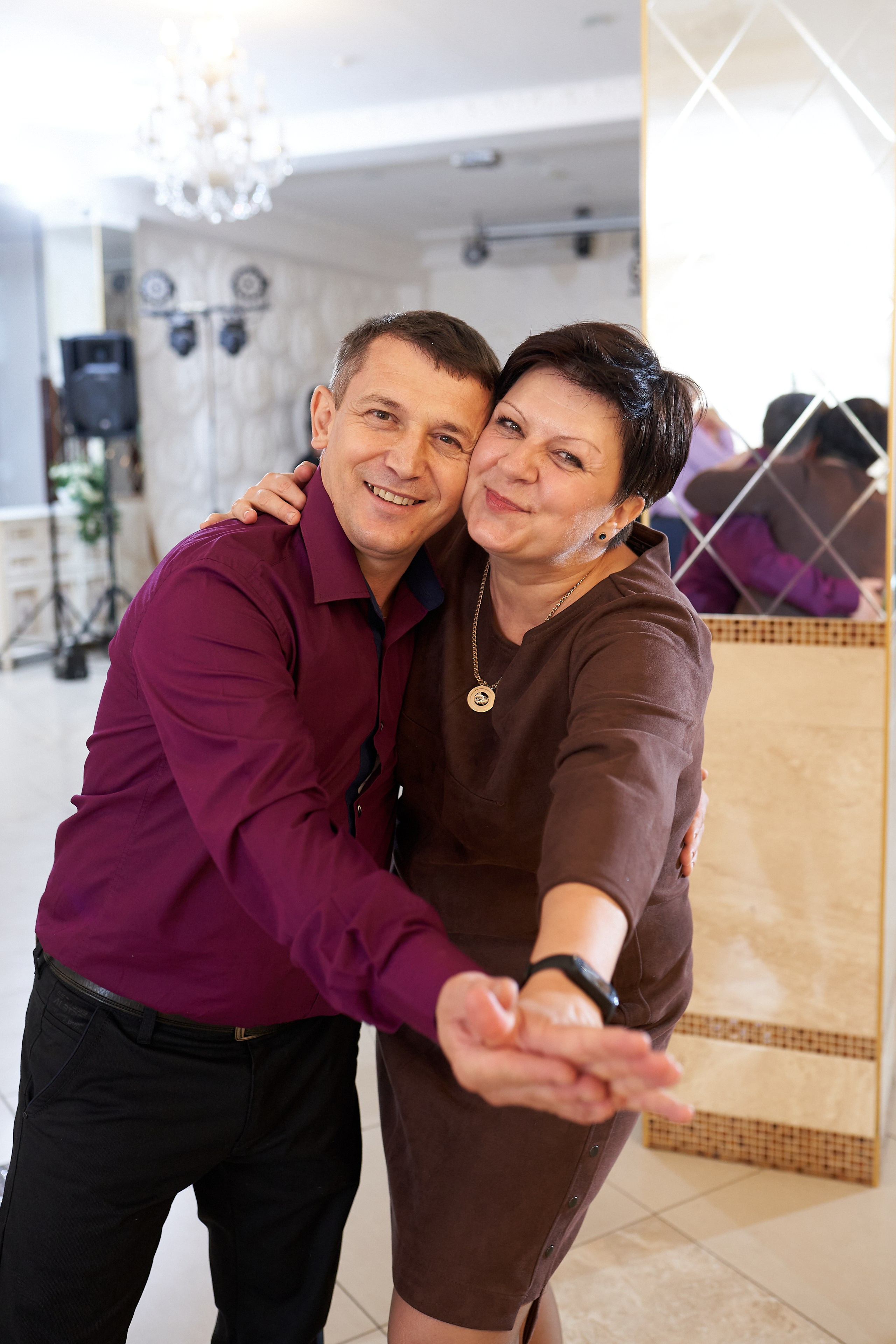 Максим и Екатерина. Дмитрий и Каролина Тофан