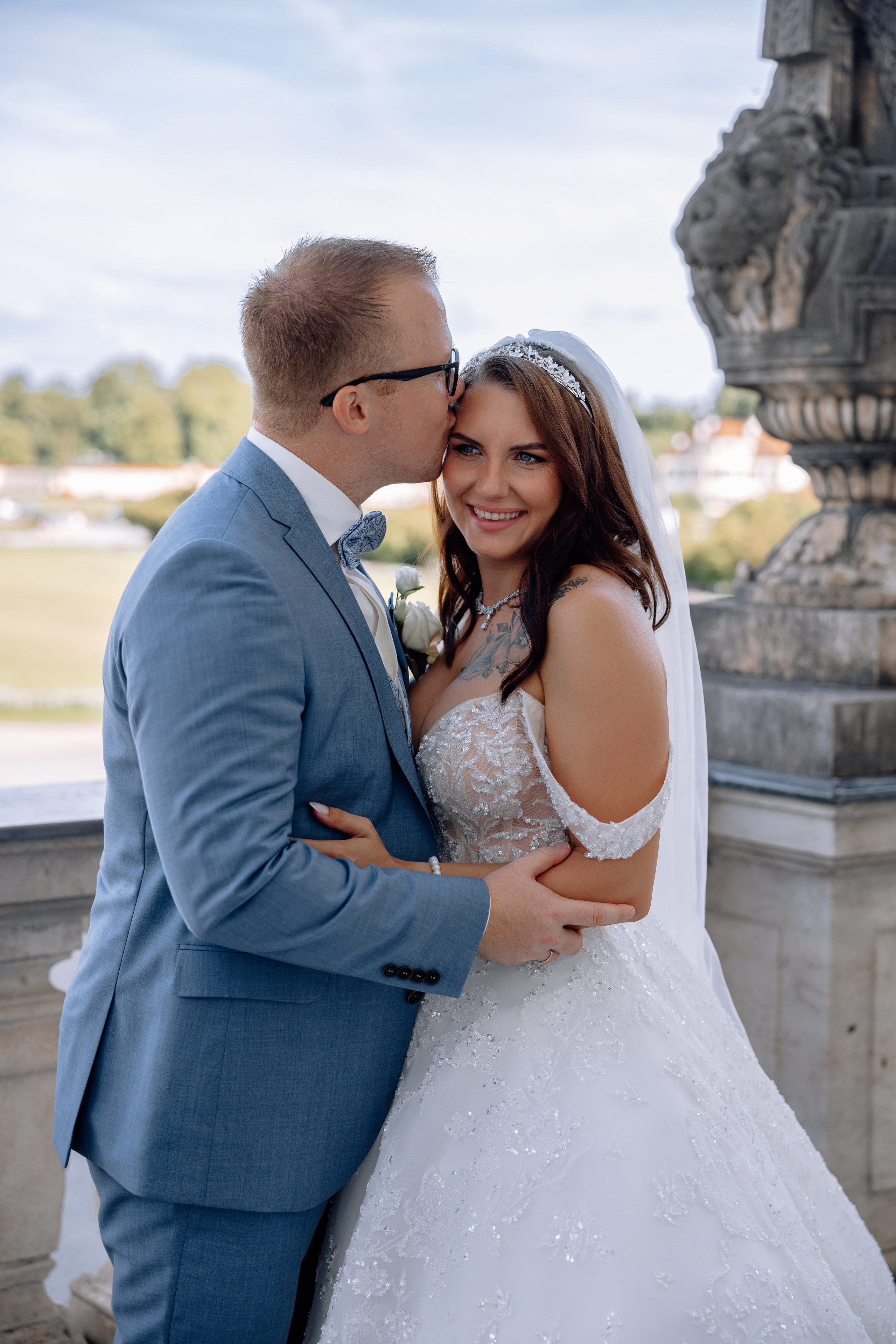 Hochzeit im Schlosscafé im Palmenhaus & Schloss Nymphenburg. Hochzeitsfotograf München Taufe Familienfotograf Tanja Mauke
