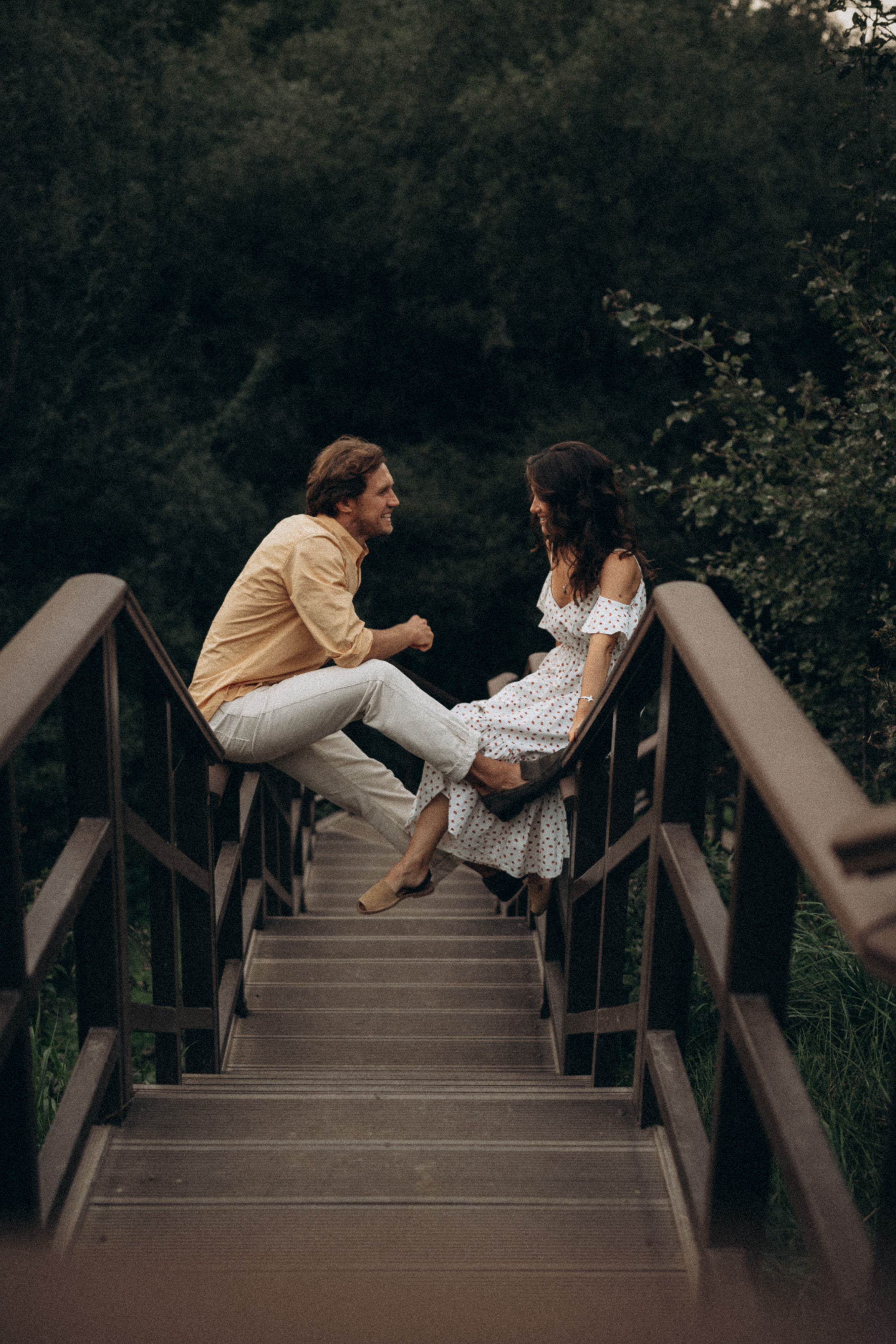 Pre wedding photoshoot in the park. Wedding & Family photographer in County Donegal and Dublin, Ireland