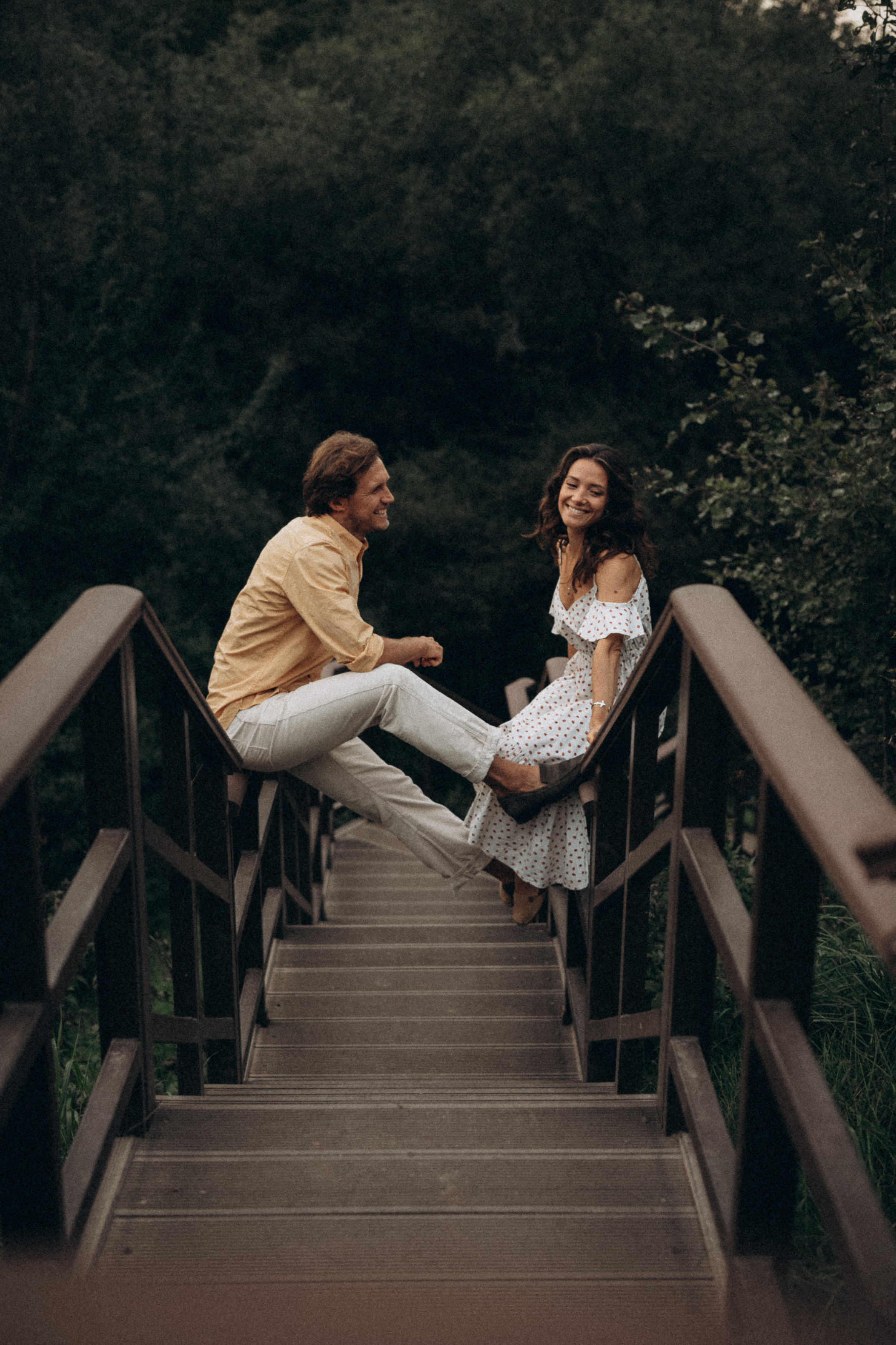 Pre wedding photoshoot in the park. Wedding & Family photographer in County Donegal and Dublin, Ireland