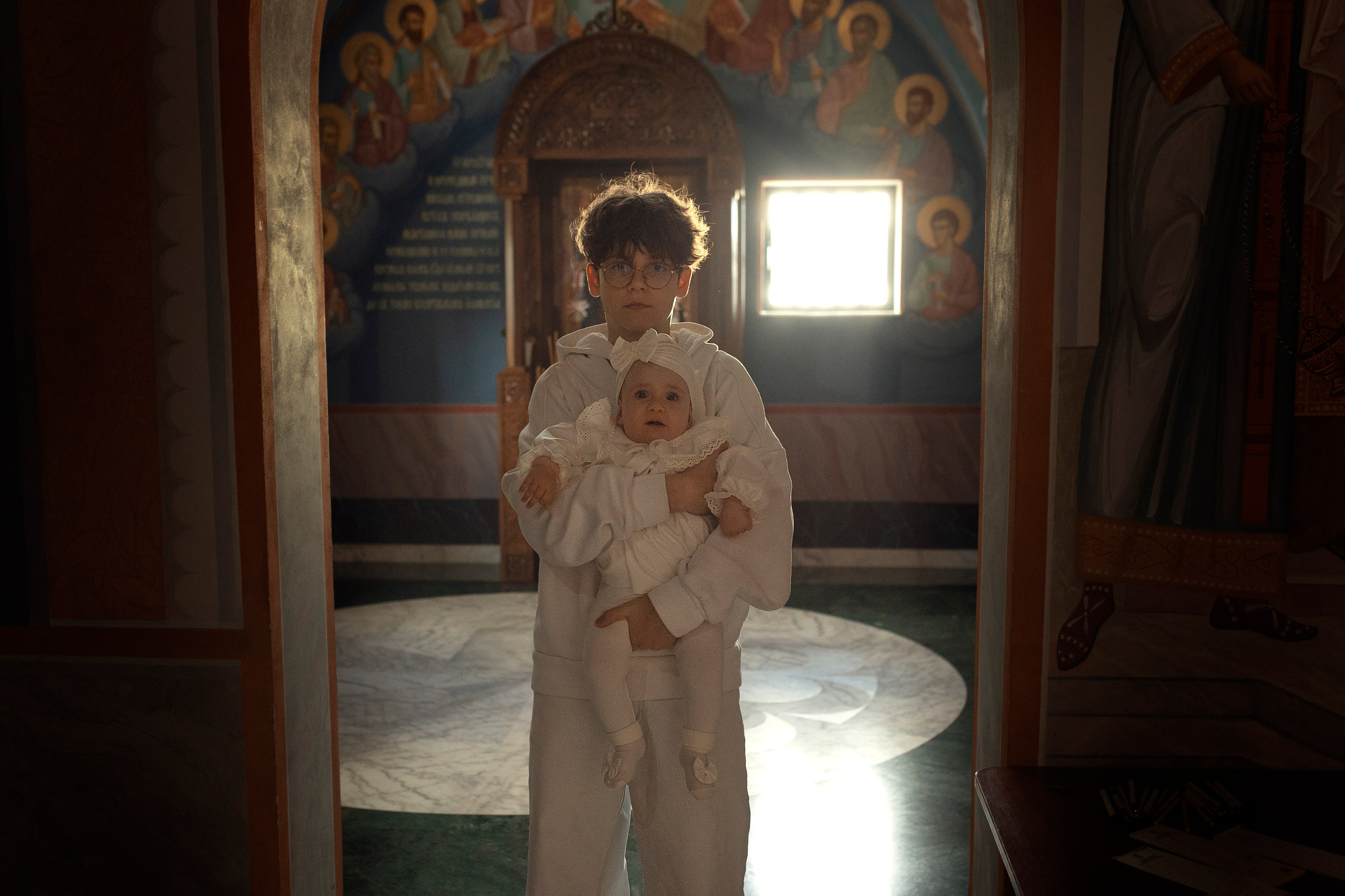 Крещение. Семейный и детский фотограф в Варшаве Мила Бобровская