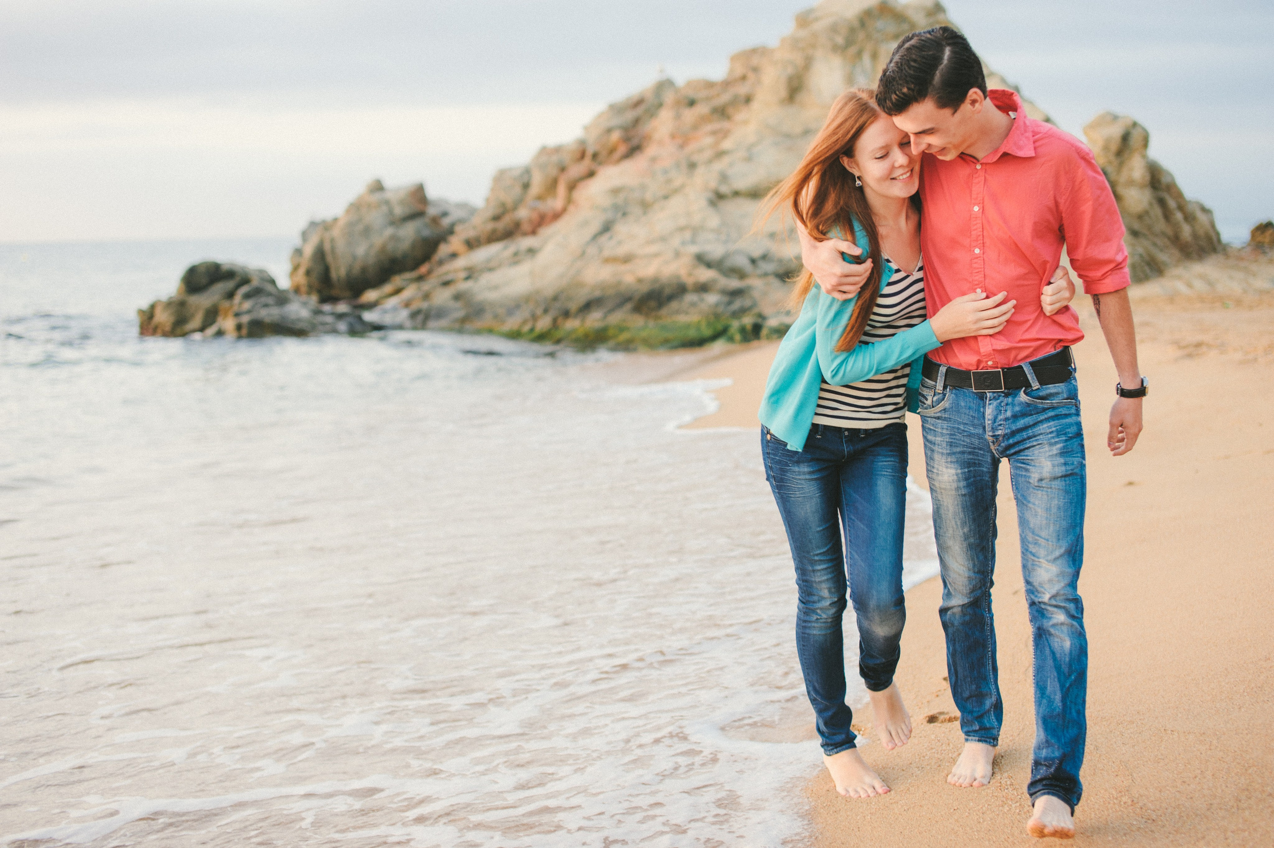Alex y María lovestory en Lloret de Mar. Fotógrafo profesional Bilbao