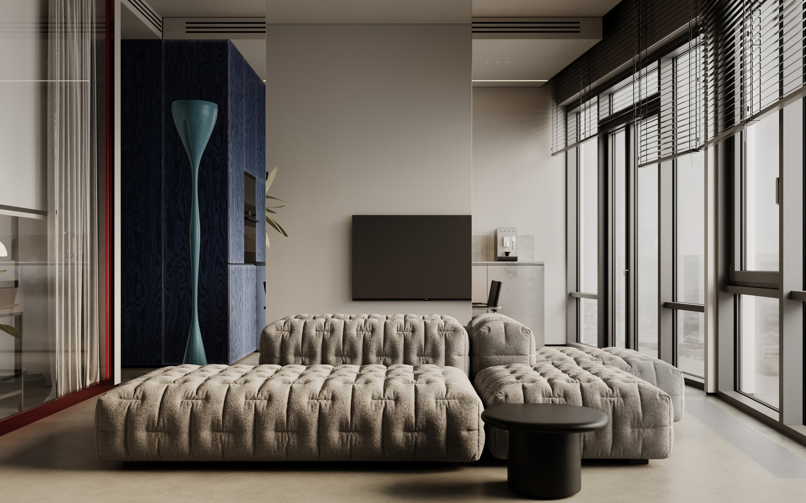 NAGATINO. Визуализация интерьера. Подолина Юлия