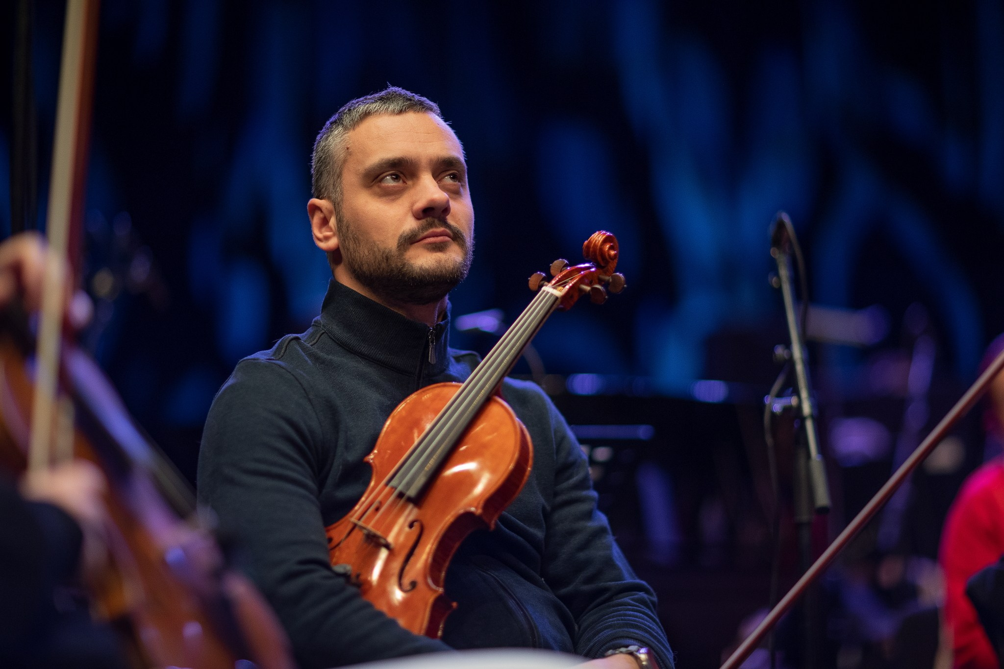 Найджъл Кенеди и Георги Андреев — репетиция и концерт в София, 13.02.2025. Александър Сандев - личен сайт на фотографа