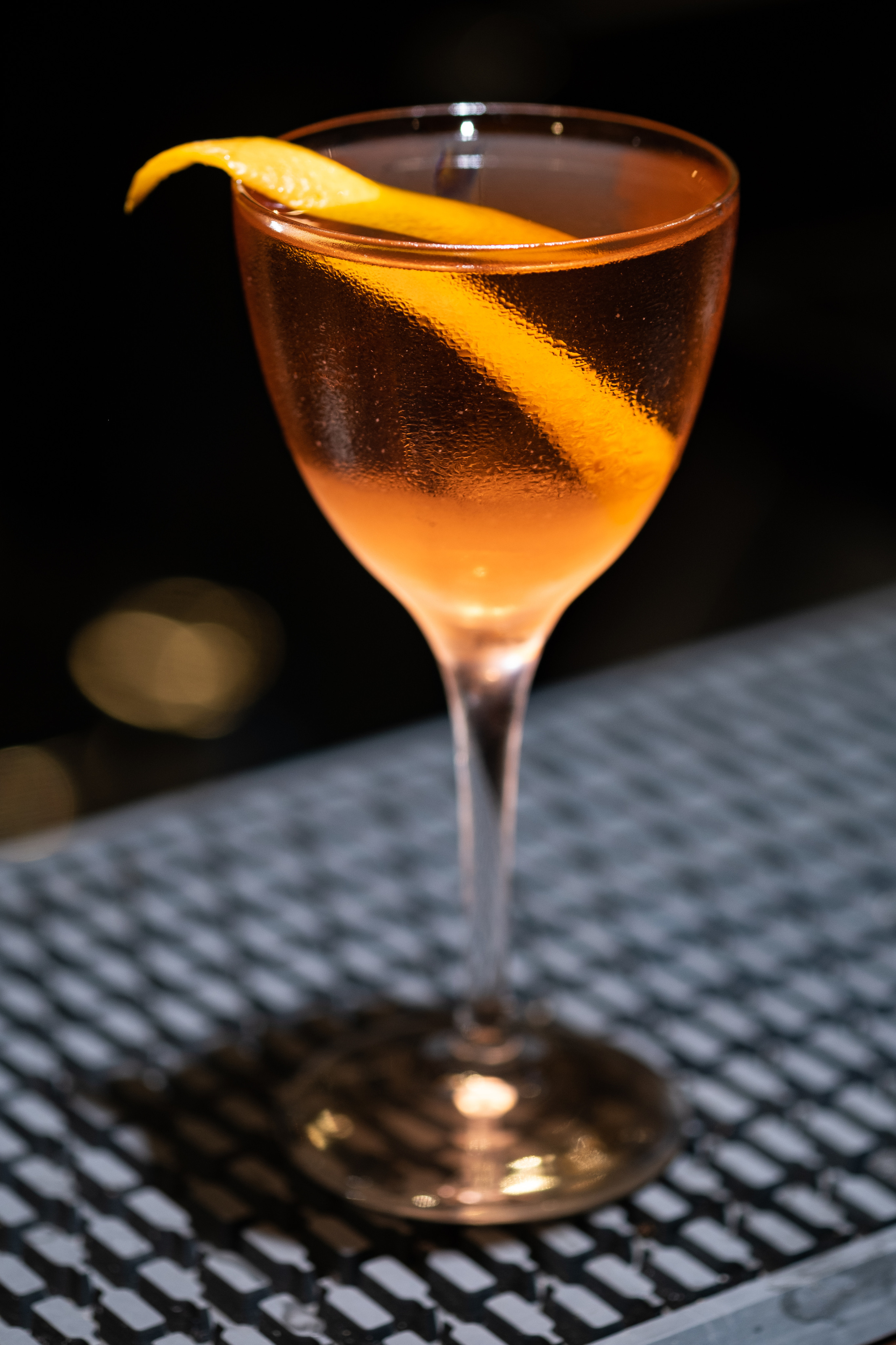 cocktail with orange 