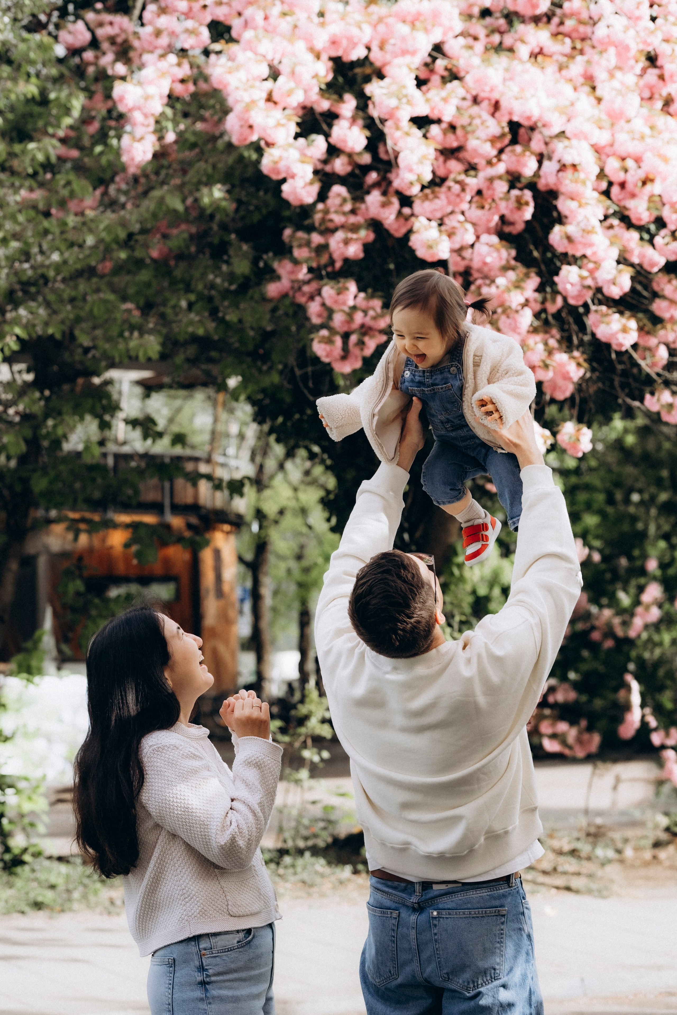 Kirill, Inga & Lea in spring bloom. Фотографы Минск и мир