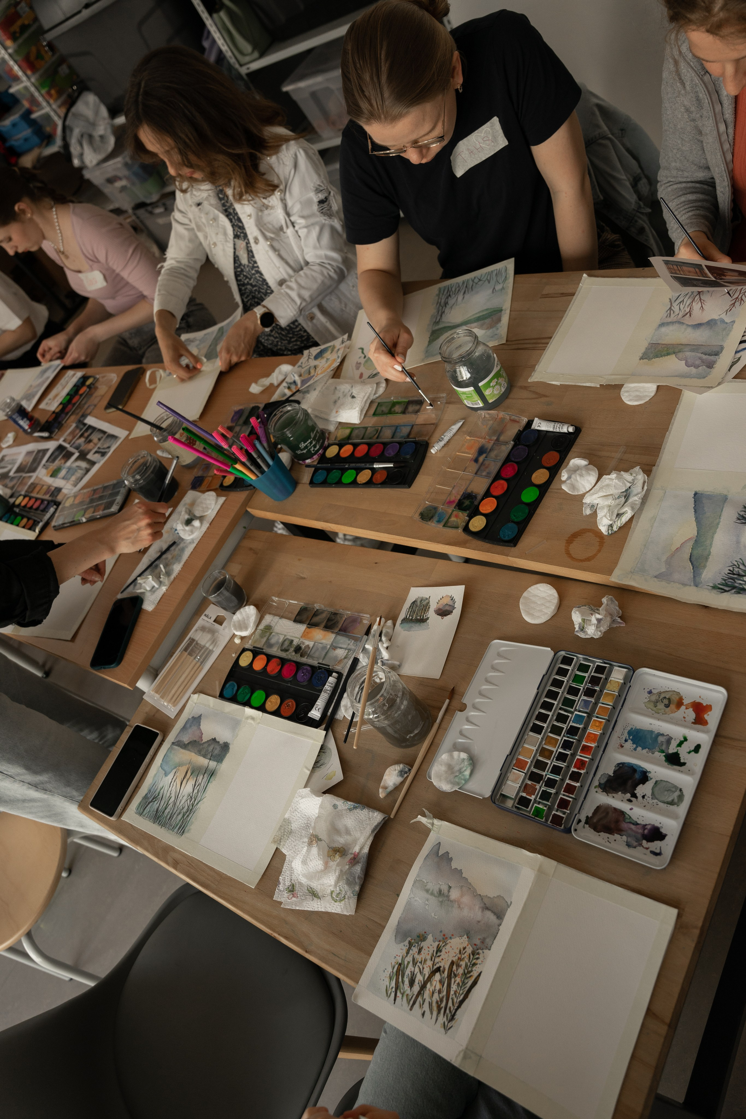 Мастер-класс по акварели. Lera Berg — портретный фотограф и ретушер в Мюнхене