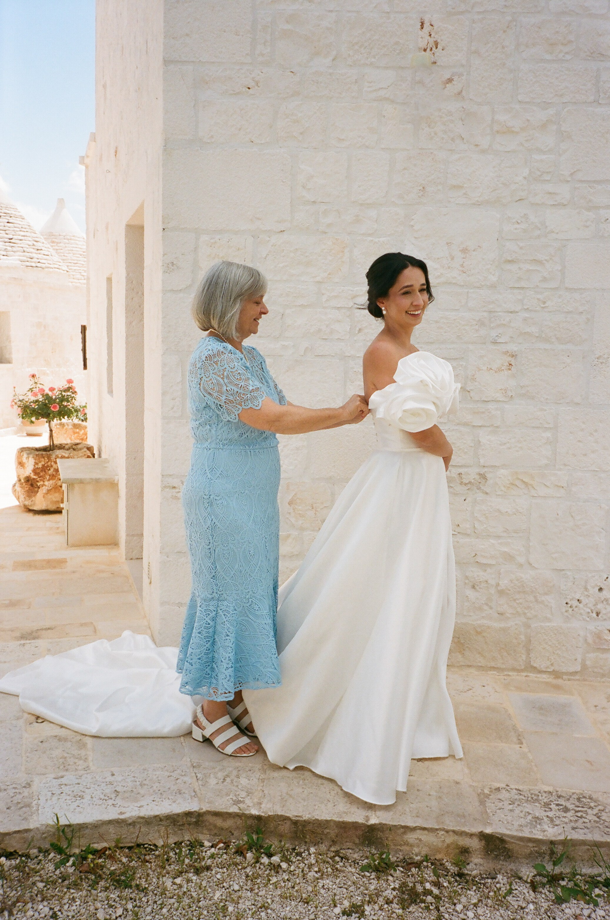 Stephanie & Christian film photos. Wedding photographer Italy