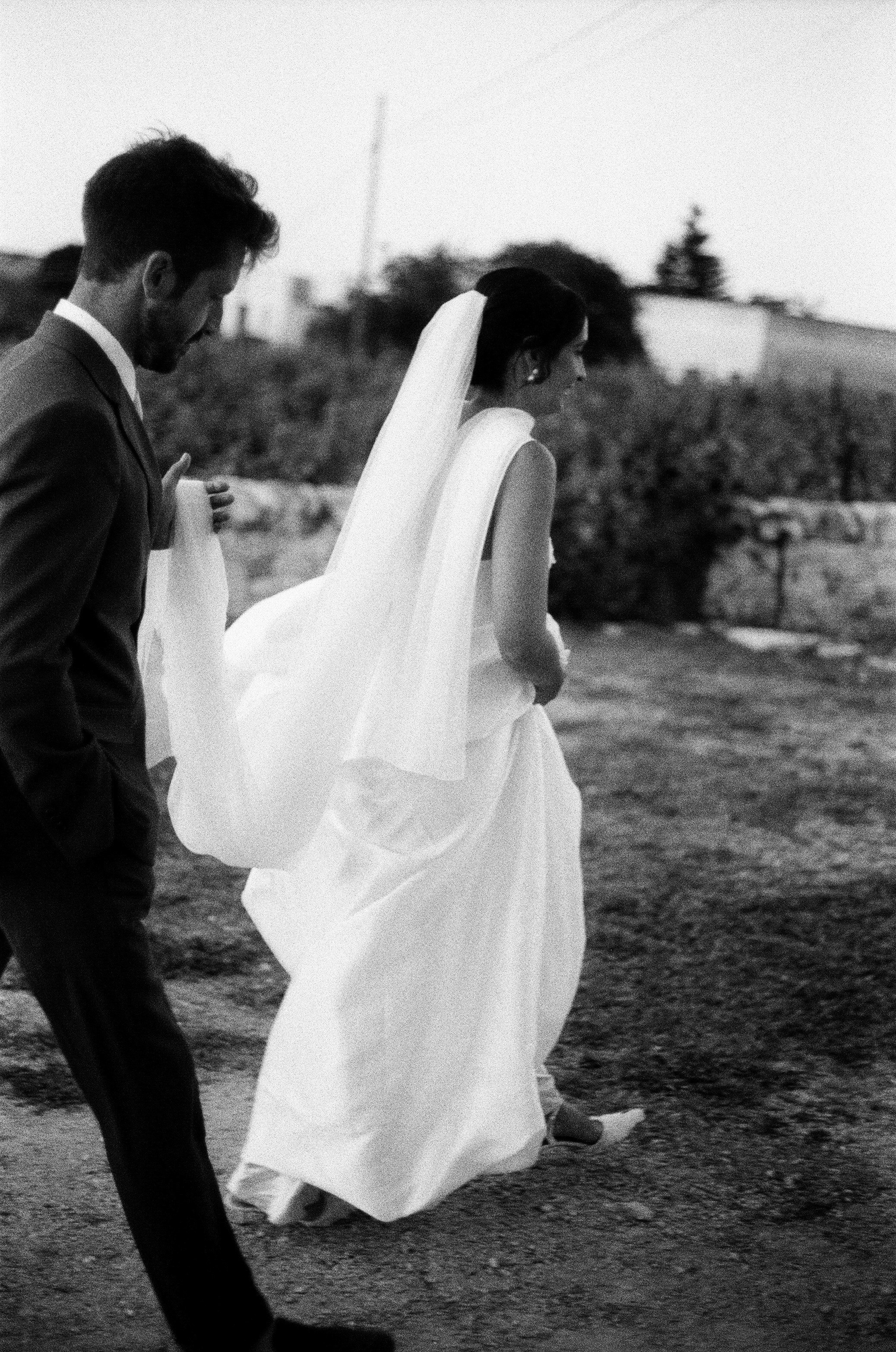 Stephanie & Christian film photos. Wedding photographer Italy