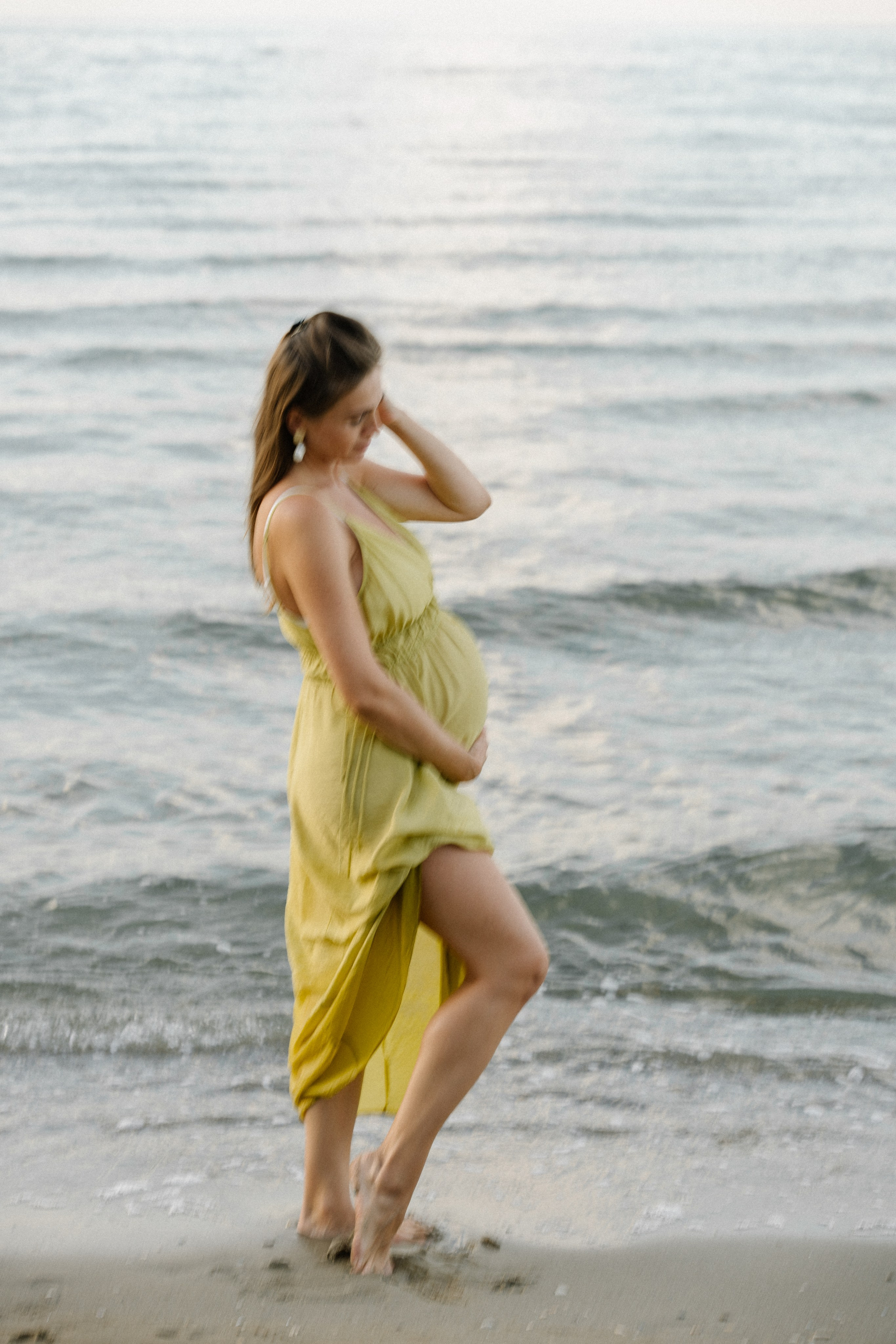 In dolce attesa. Fotografa Rimini