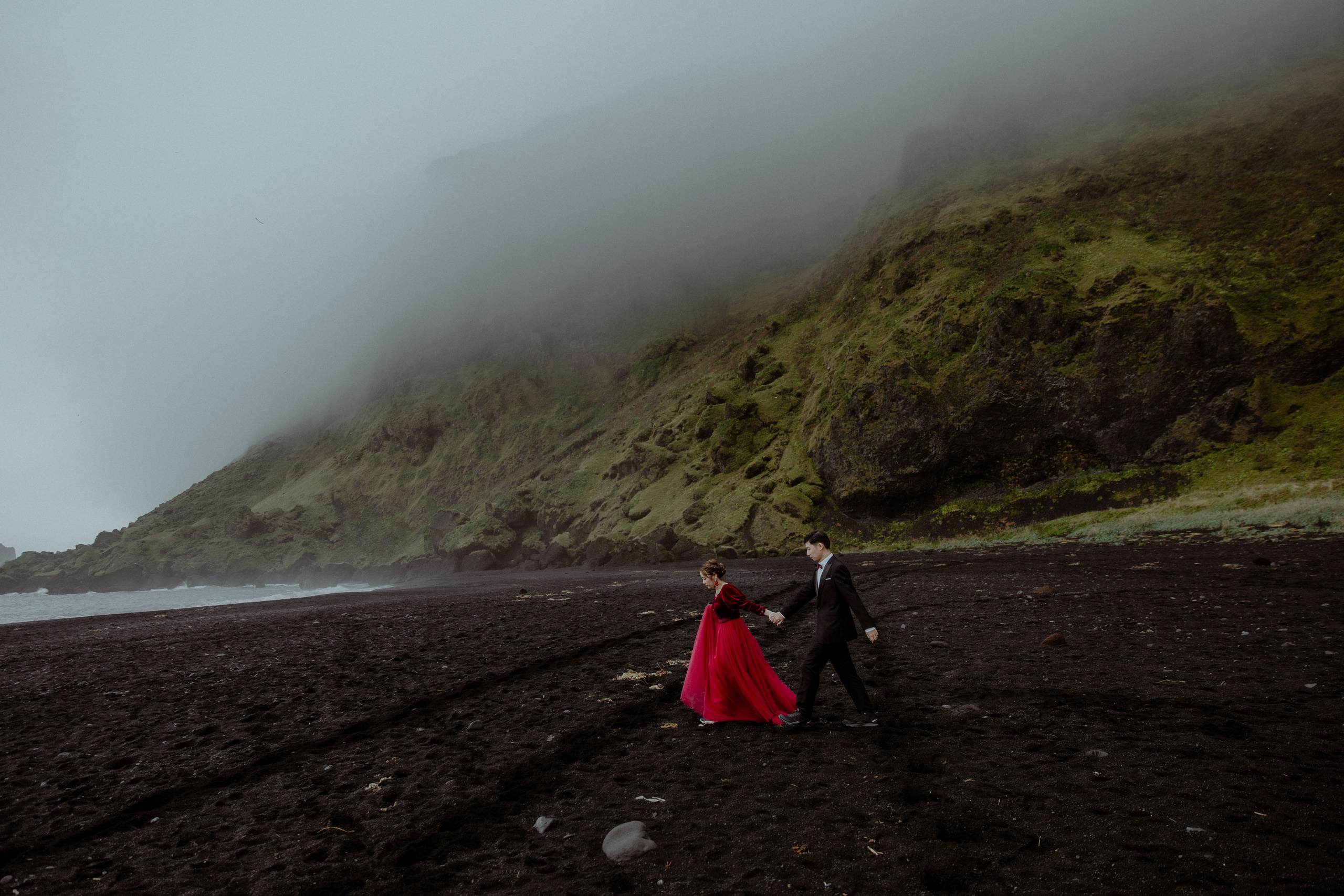 Adventure Ice Cave Elopement in Iceland. Iceland elopement photographer & videographer