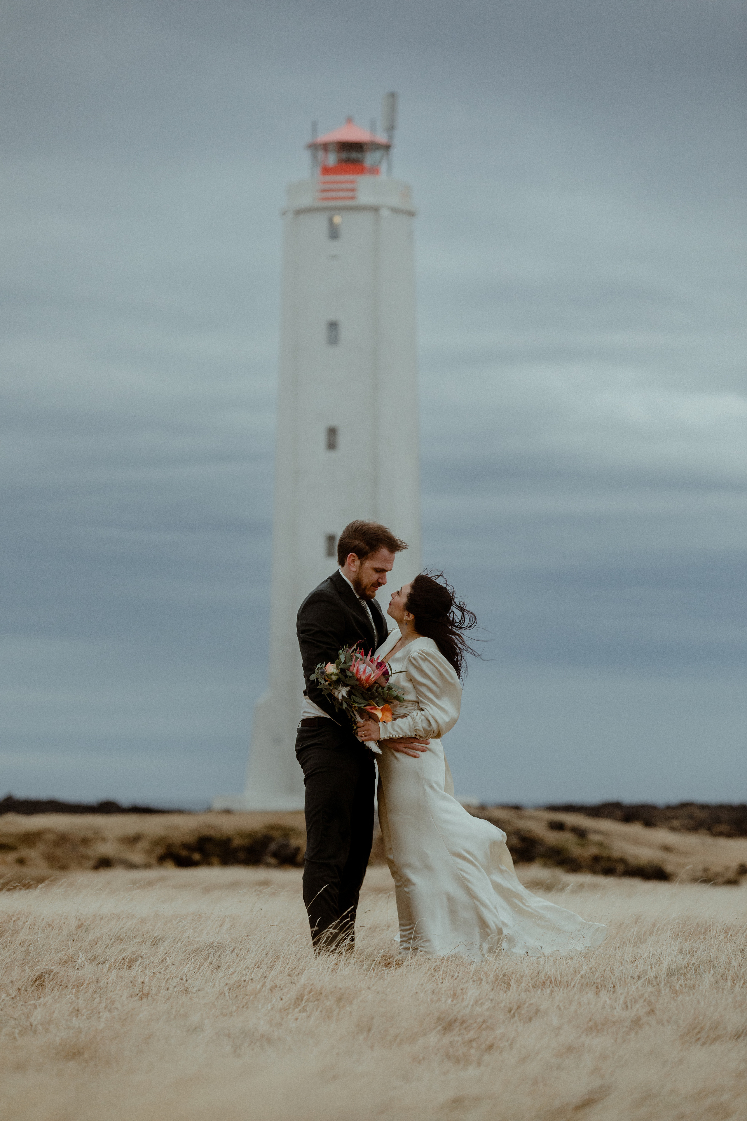 Elopement at Snaefellsnes Iceland | Wedding photos with Icelandic horses. Iceland elopement photo and video | Nikolaichik Photo