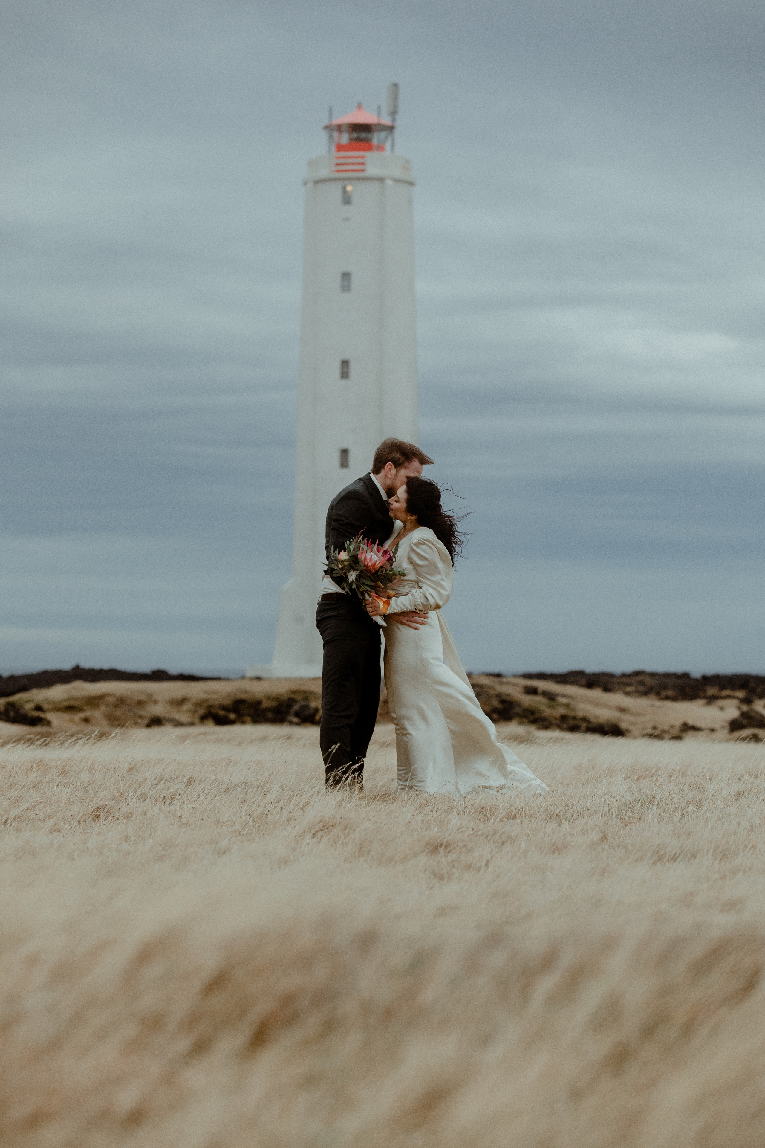 Elopement at Snaefellsnes Iceland | Wedding photos with Icelandic horses. Iceland elopement photo and video | Nikolaichik Photo