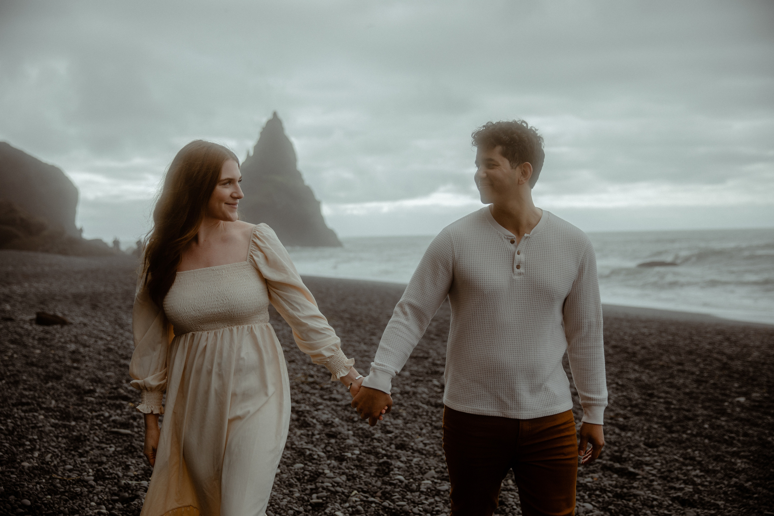 Engagement photoshoot in South Iceland. Iceland elopement photo and video | Nikolaichik Photo