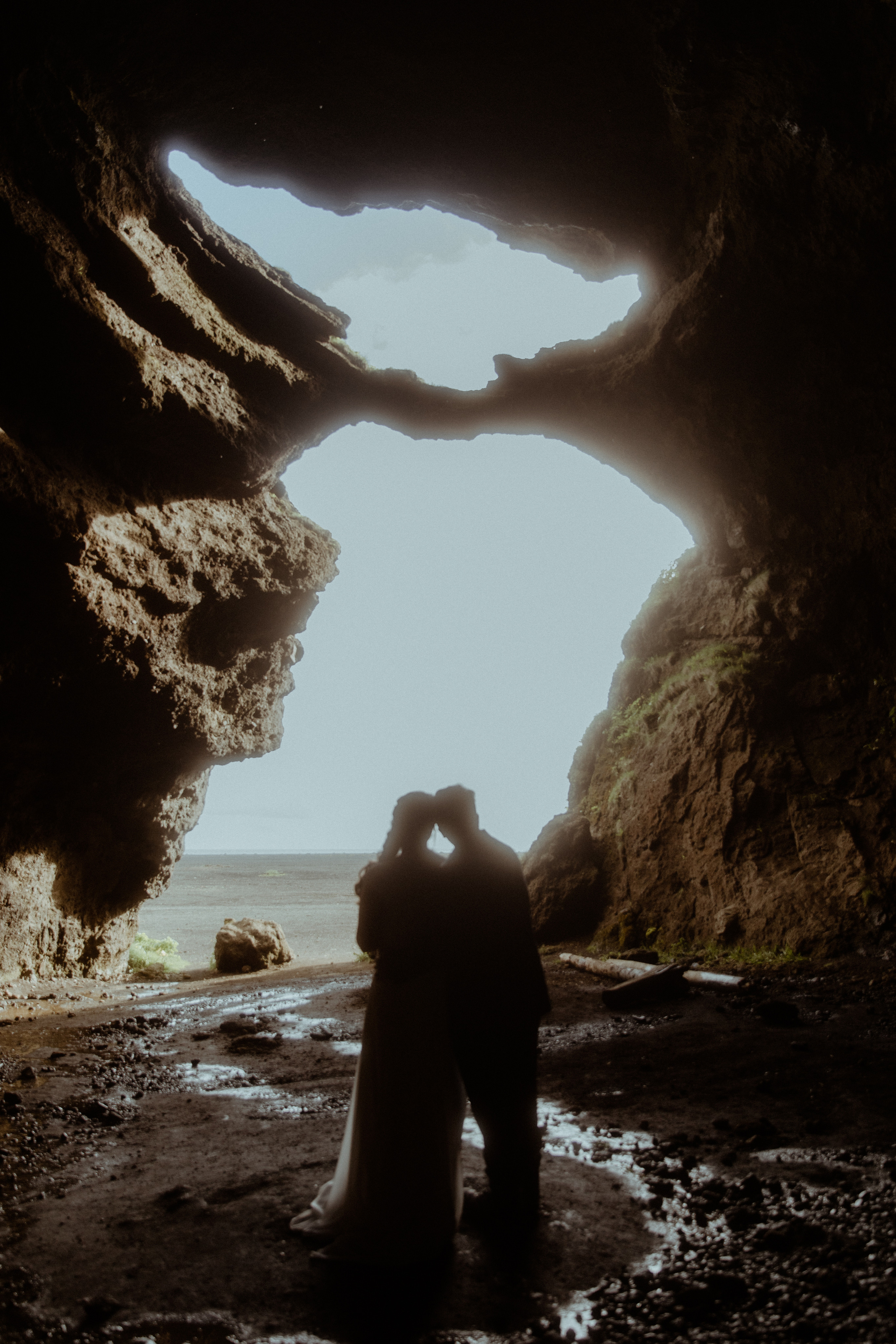Private Black Sand Beach Elopement. Iceland elopement photographer & videographer