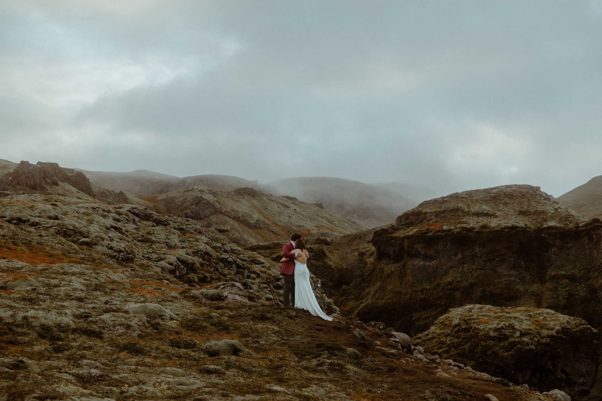 Secret hiking Elopement in Iceland. Iceland elopement photo and video | Nikolaichik Photo