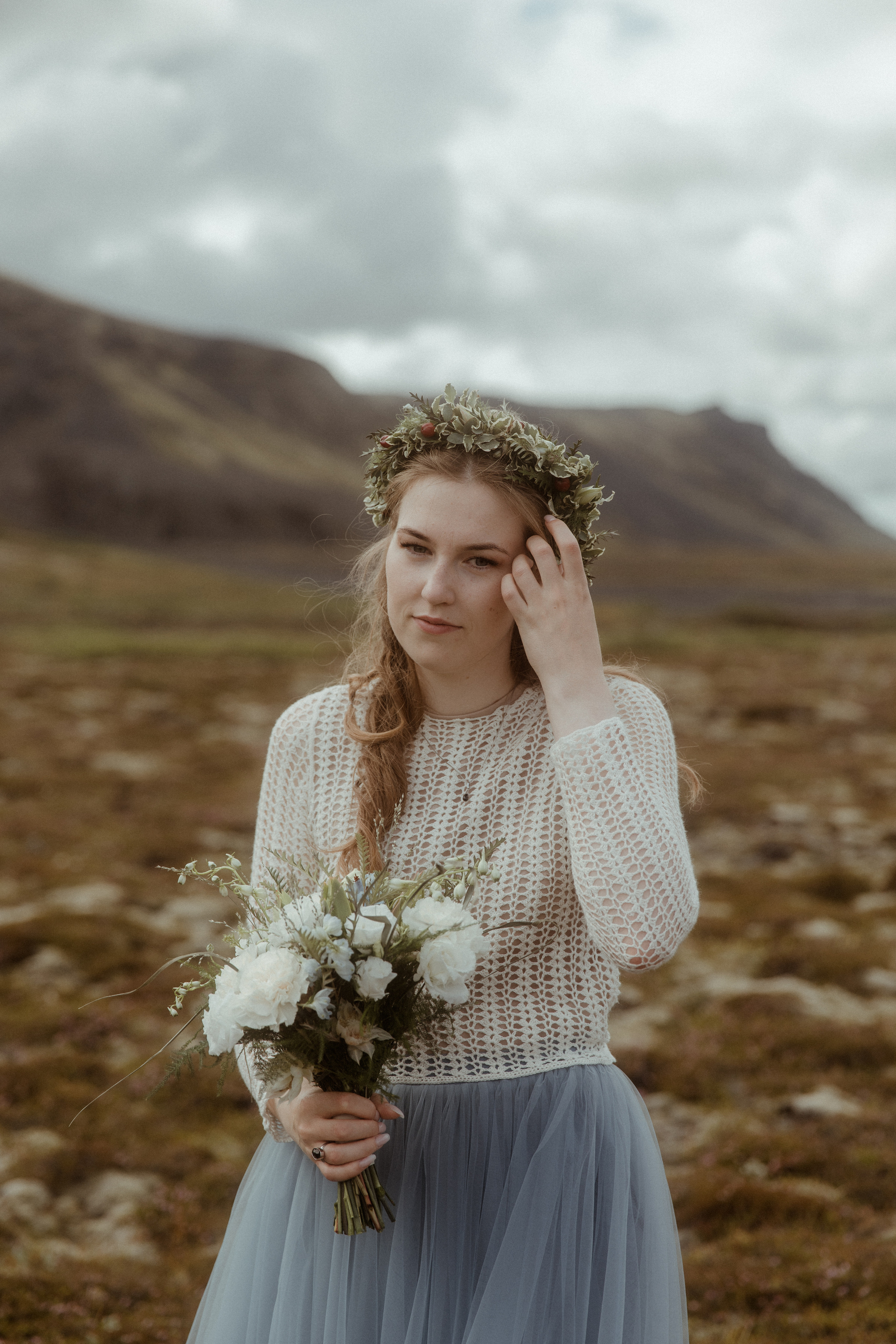 Iceland Secret Waterfall Elopement. Iceland elopement photo and video | Nikolaichik Photo
