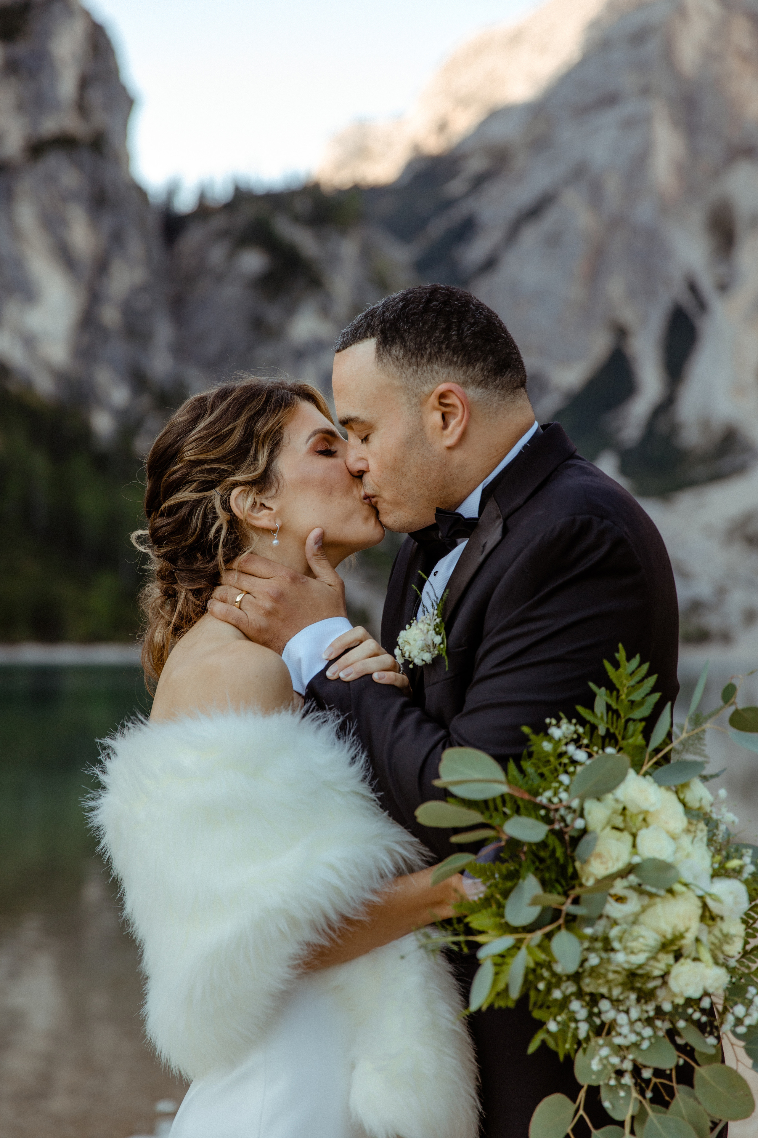 Sunrise Dolomites Elopement. Iceland elopement photographer & videographer