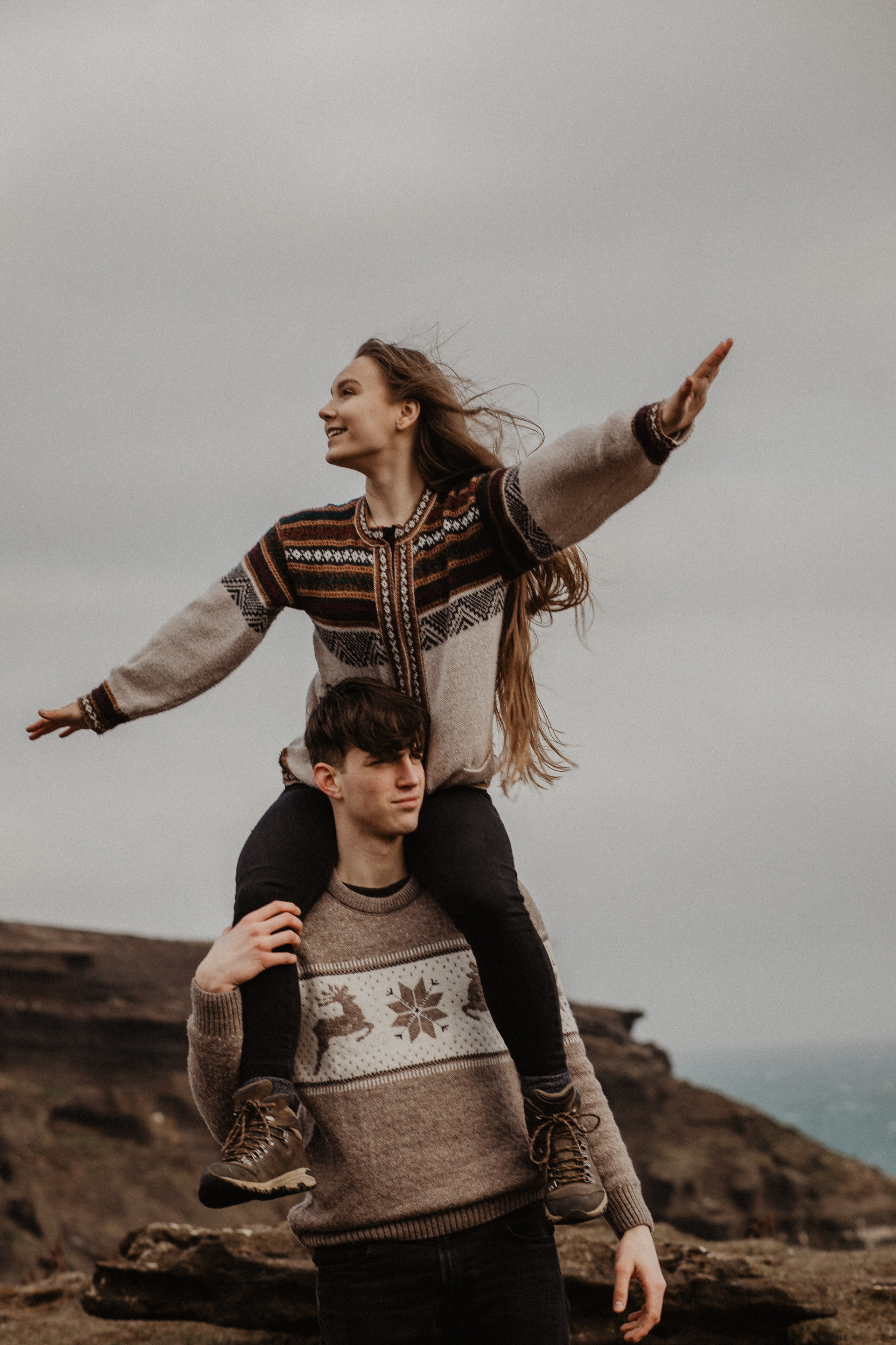 Couple photoshoot in front of volcano eruption in Iceland. Iceland elopement photo and video | Nikolaichik Photo