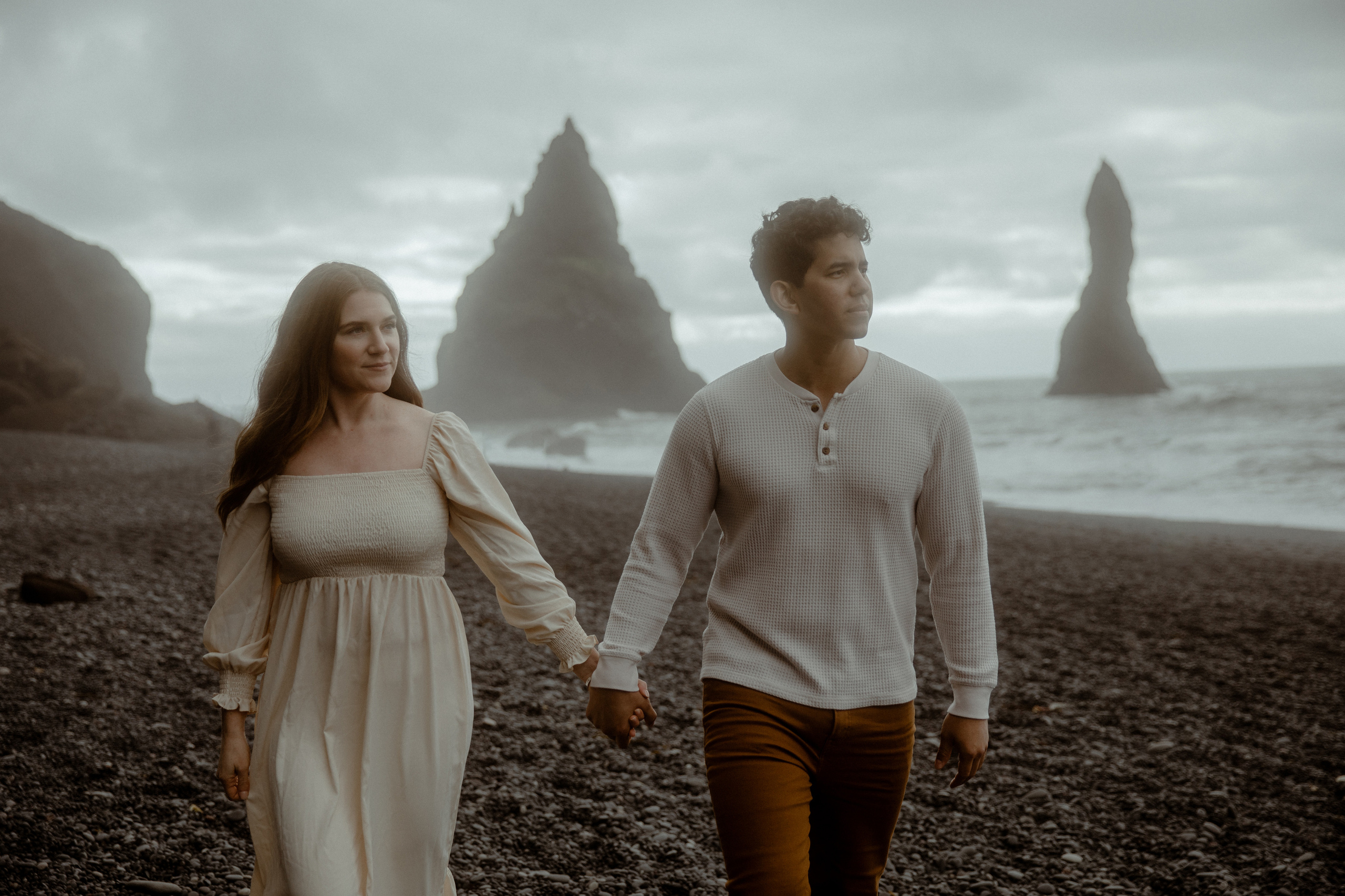 Engagement photoshoot in South Iceland. Iceland elopement photo and video | Nikolaichik Photo