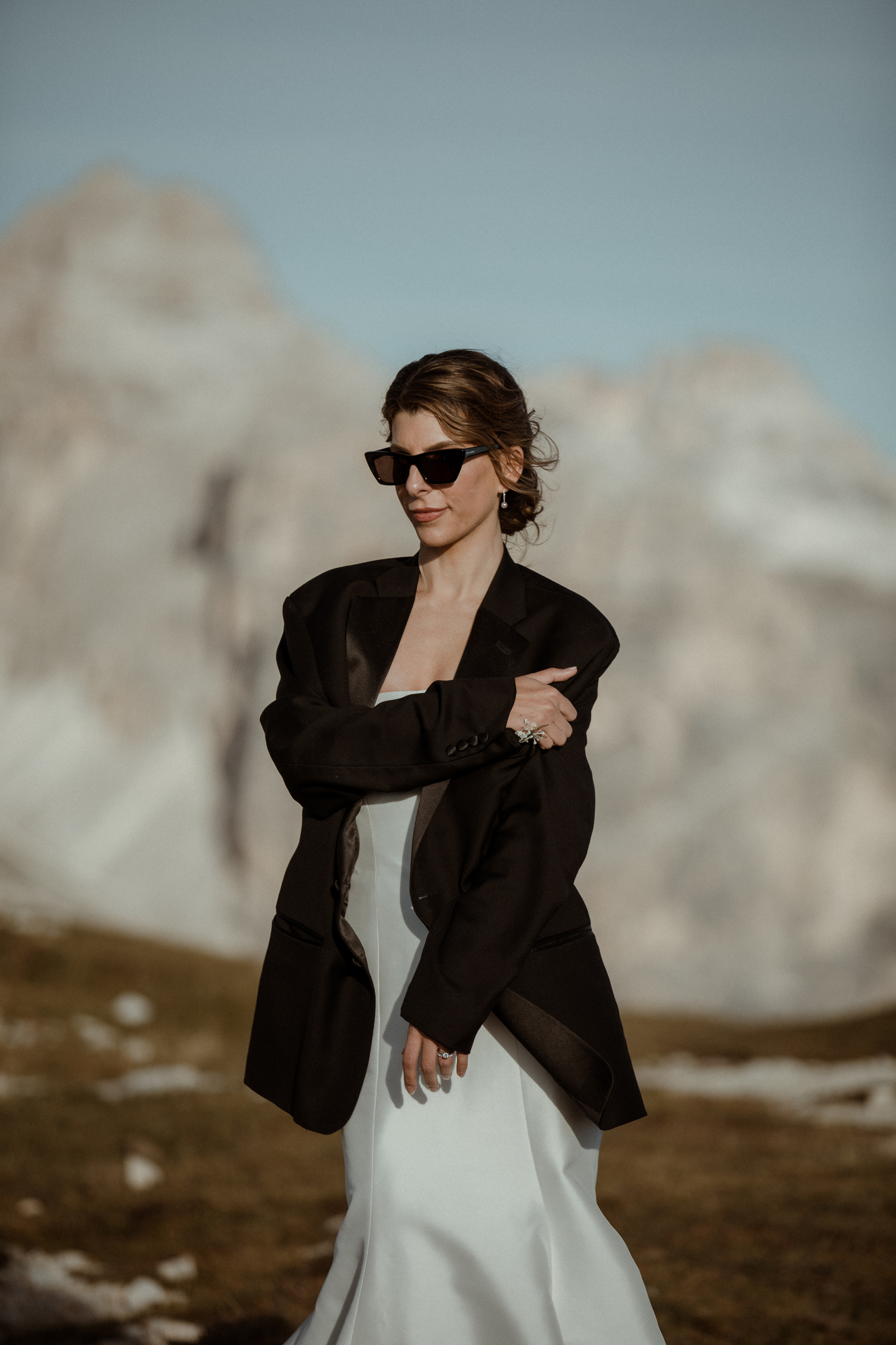 Sunrise Dolomites Elopement. Iceland elopement photographer & videographer