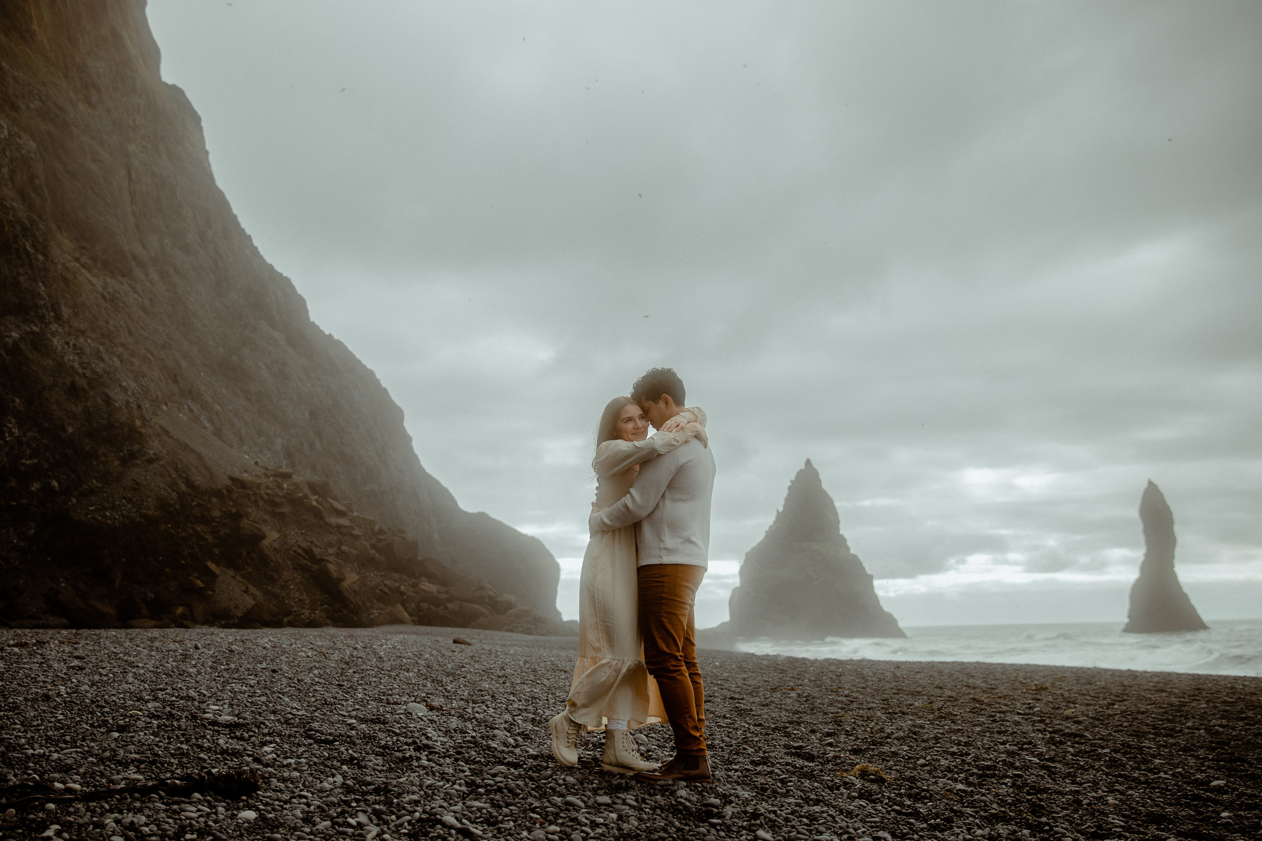Engagement photoshoot in South Iceland. Iceland elopement photo and video | Nikolaichik Photo