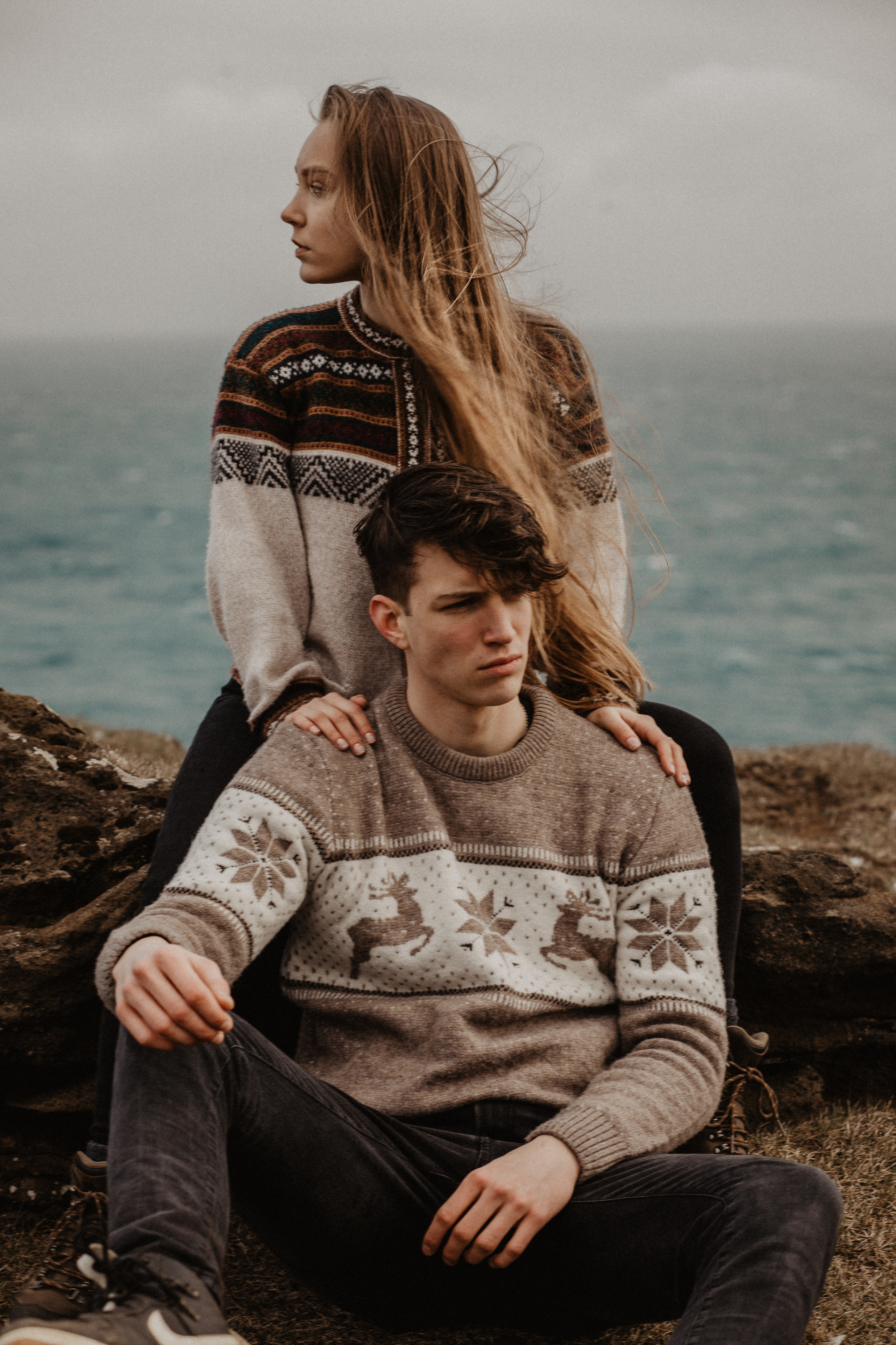 Couple photoshoot in front of volcano eruption in Iceland. Iceland elopement photo and video | Nikolaichik Photo