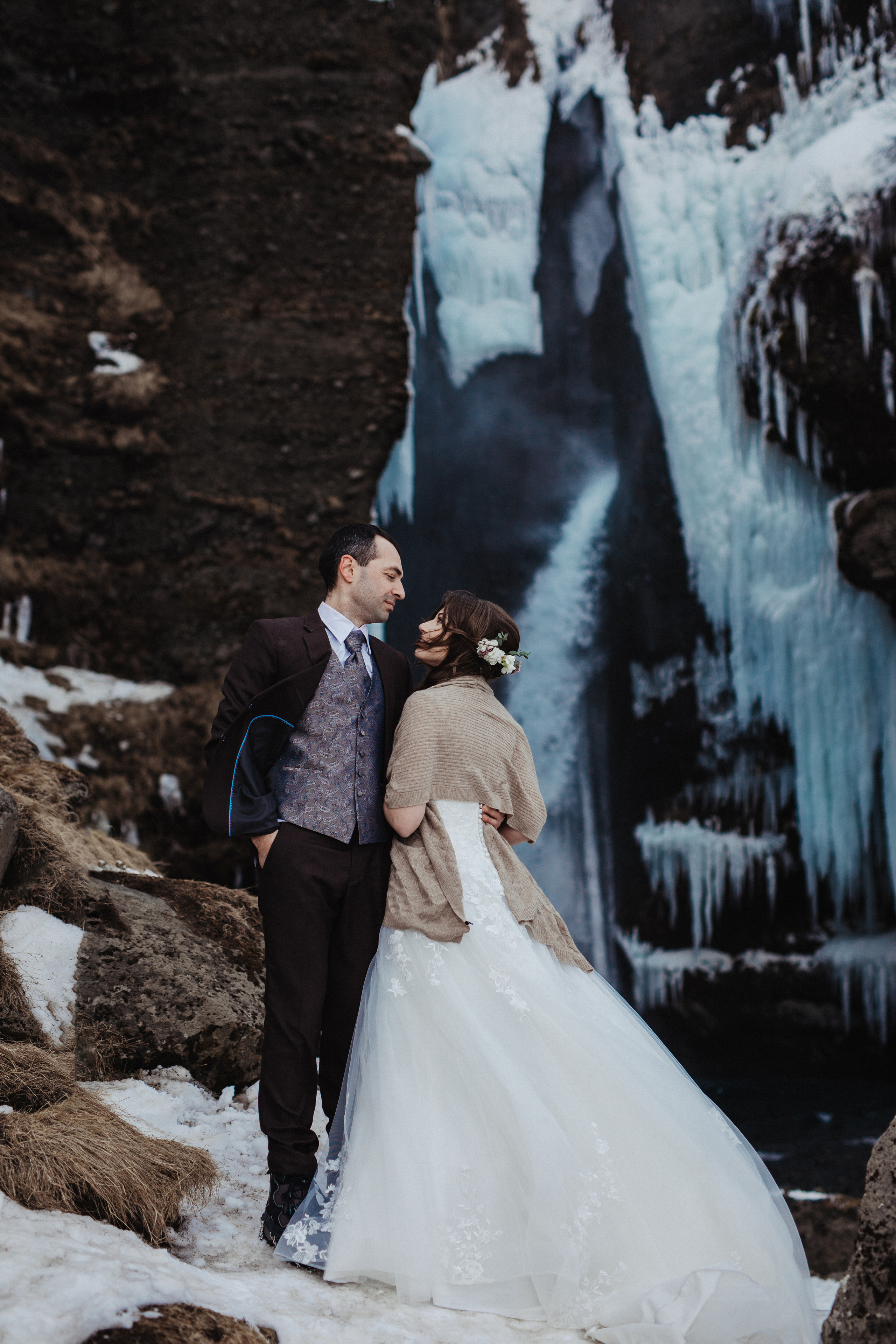 Winter Wedding in Iceland. Iceland elopement photo and video | Nikolaichik Photo