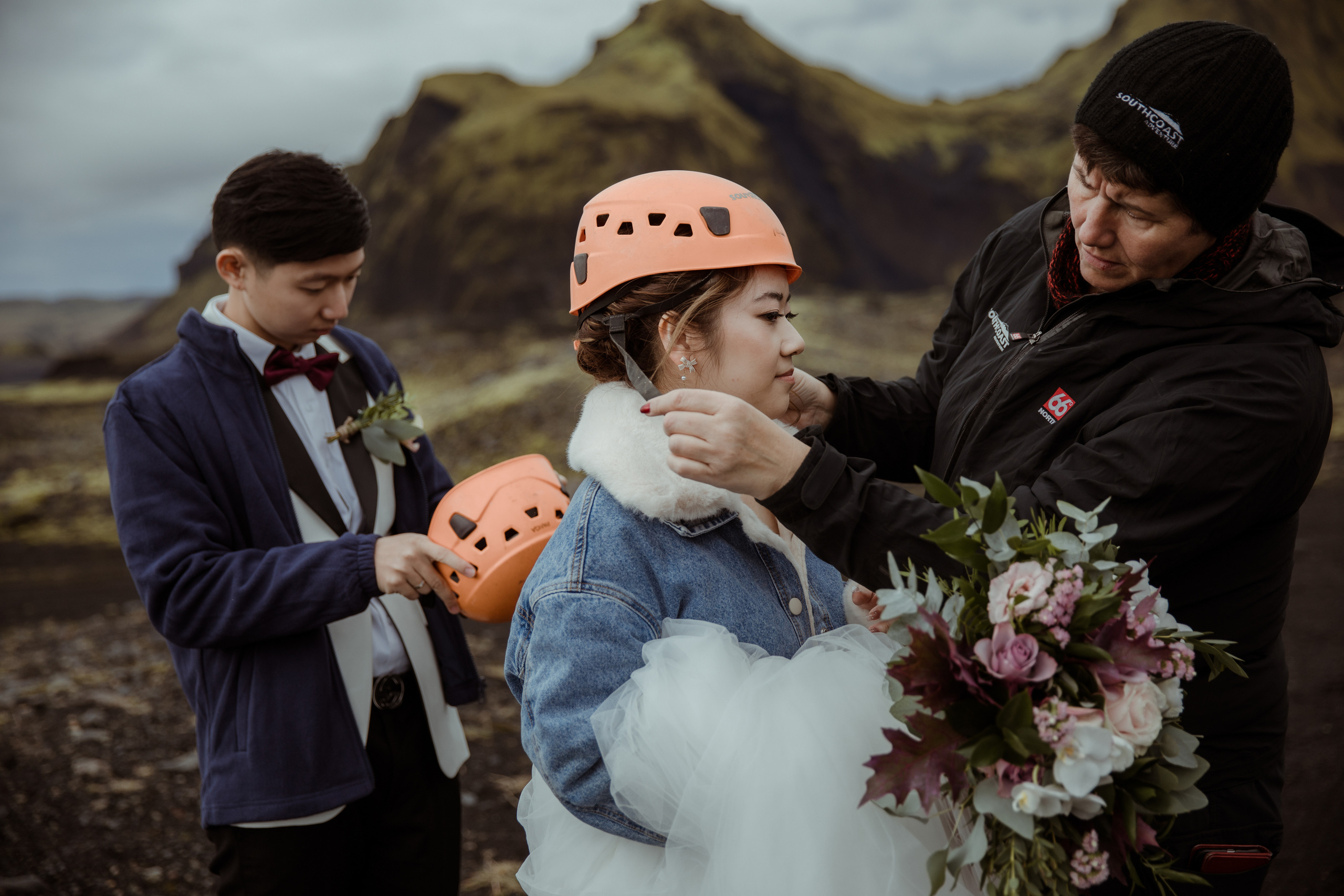 Adventure Ice Cave Elopement in Iceland. Iceland elopement photographer & videographer