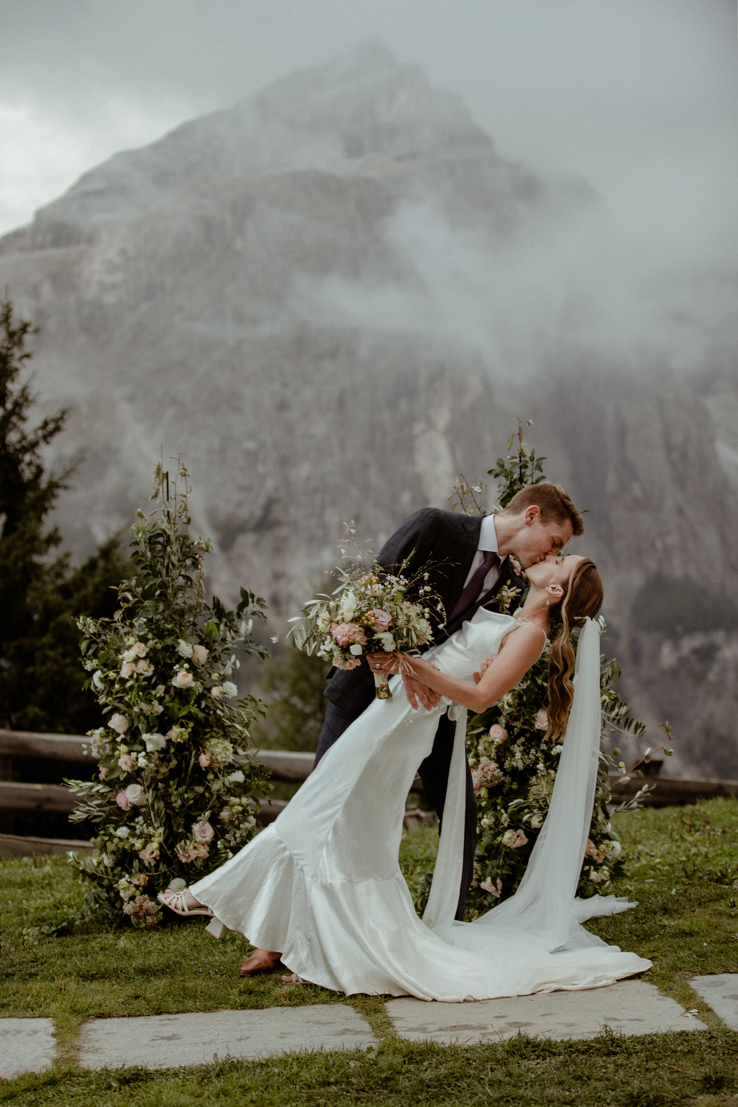 ceremony in Dolomites