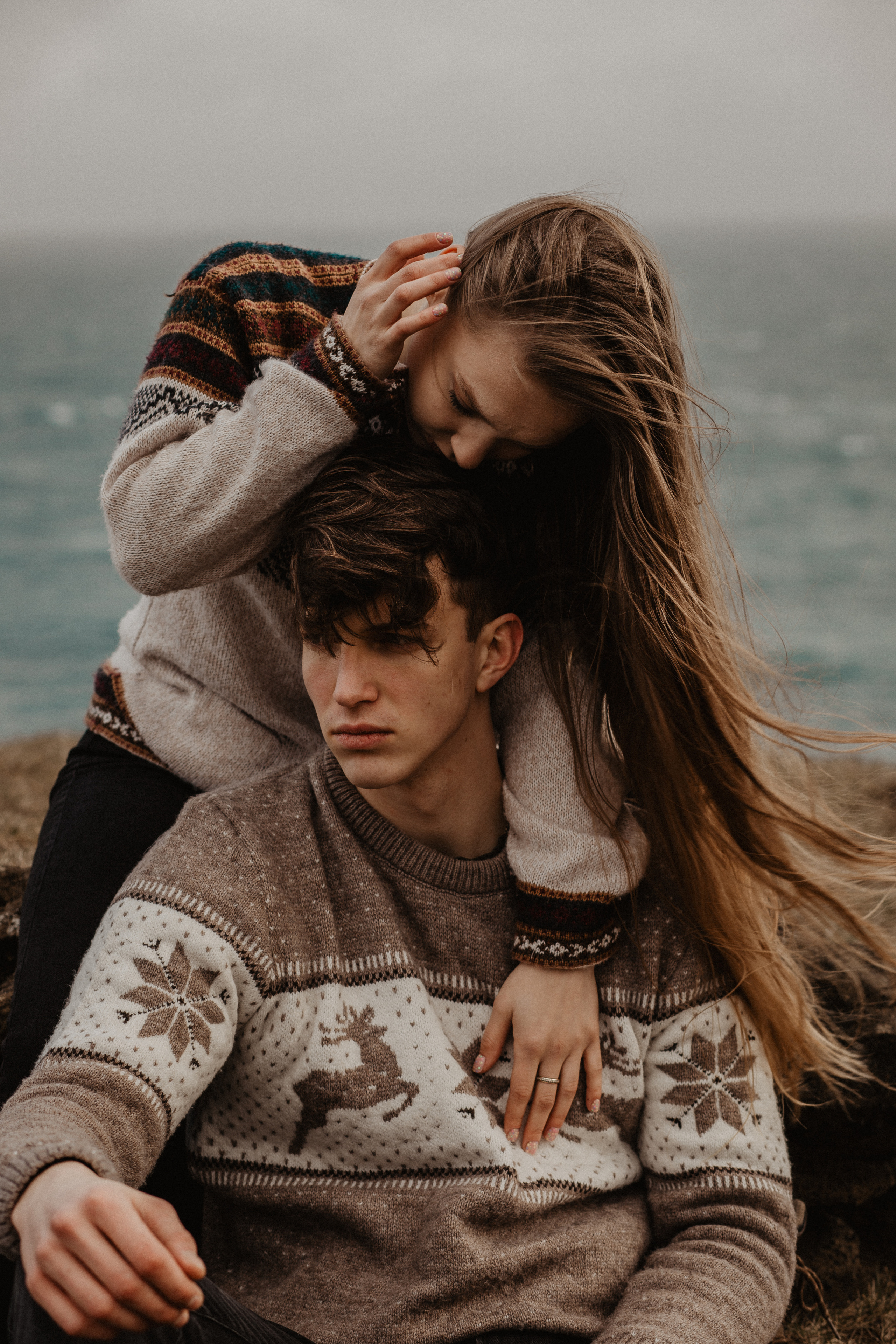 Couple photoshoot in front of volcano eruption in Iceland. Iceland elopement photo and video | Nikolaichik Photo