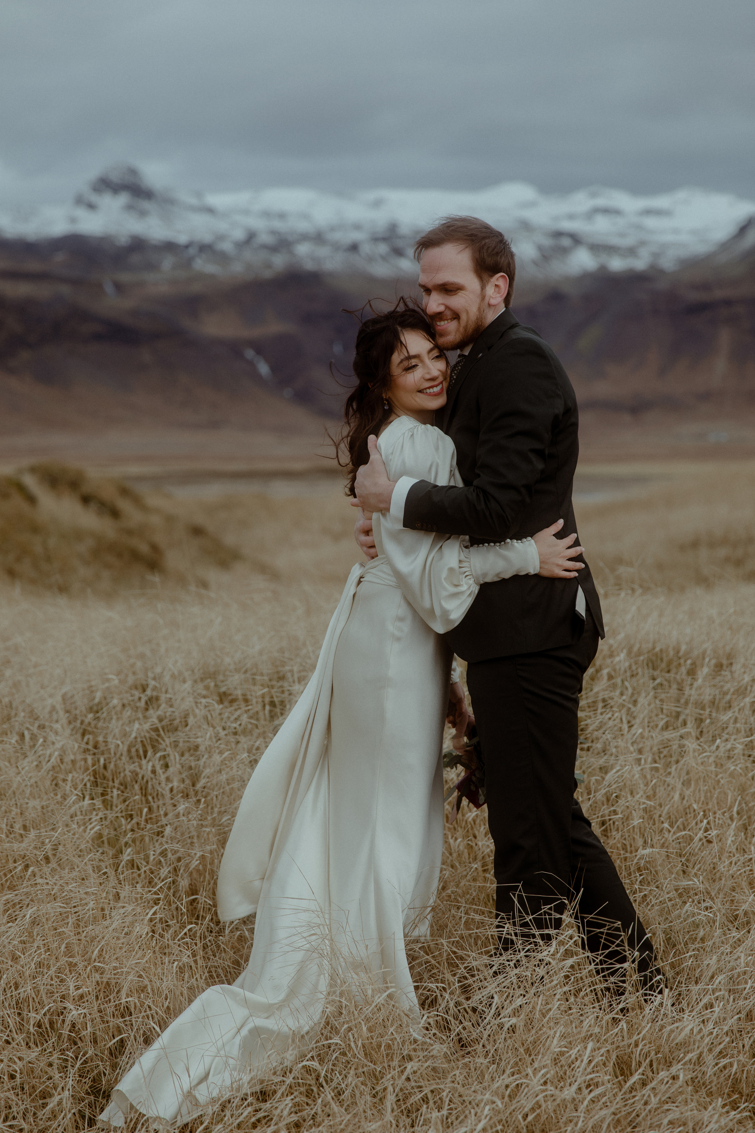 Elopement at Snaefellsnes Iceland | Wedding photos with Icelandic horses. Iceland elopement photo and video | Nikolaichik Photo