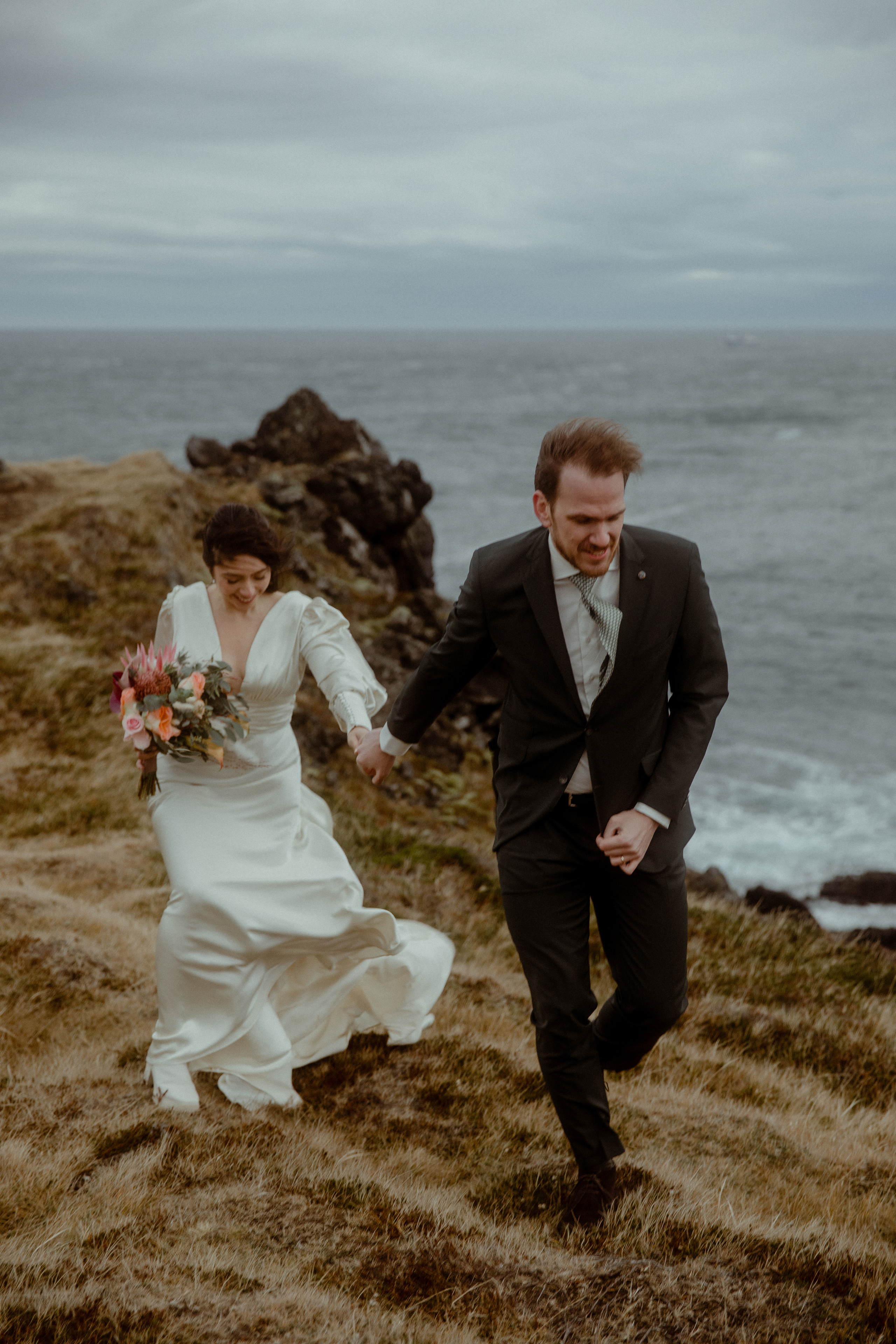 Elopement at Snaefellsnes Iceland | Wedding photos with Icelandic horses. Iceland elopement photo and video | Nikolaichik Photo