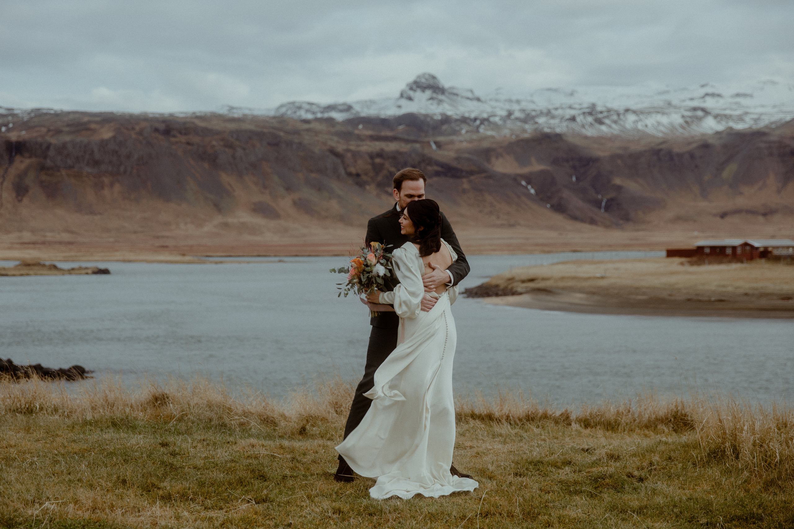 Elopement at Snaefellsnes Iceland | Wedding photos with Icelandic horses. Iceland elopement photo and video | Nikolaichik Photo
