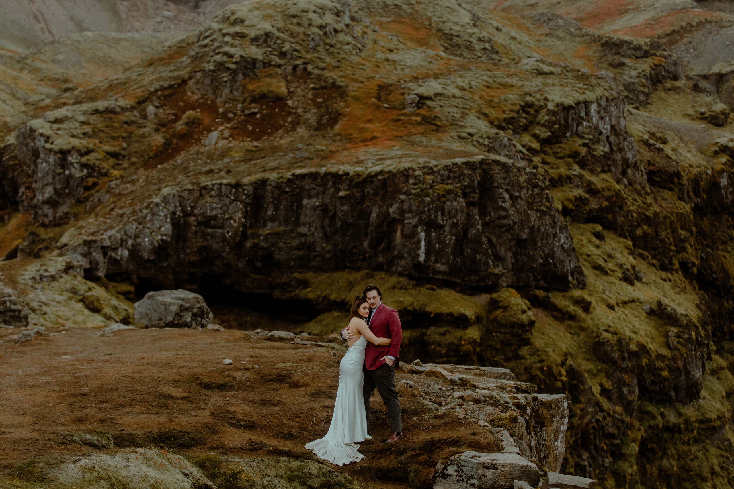 Secret hiking Elopement in Iceland. Iceland elopement photo and video | Nikolaichik Photo
