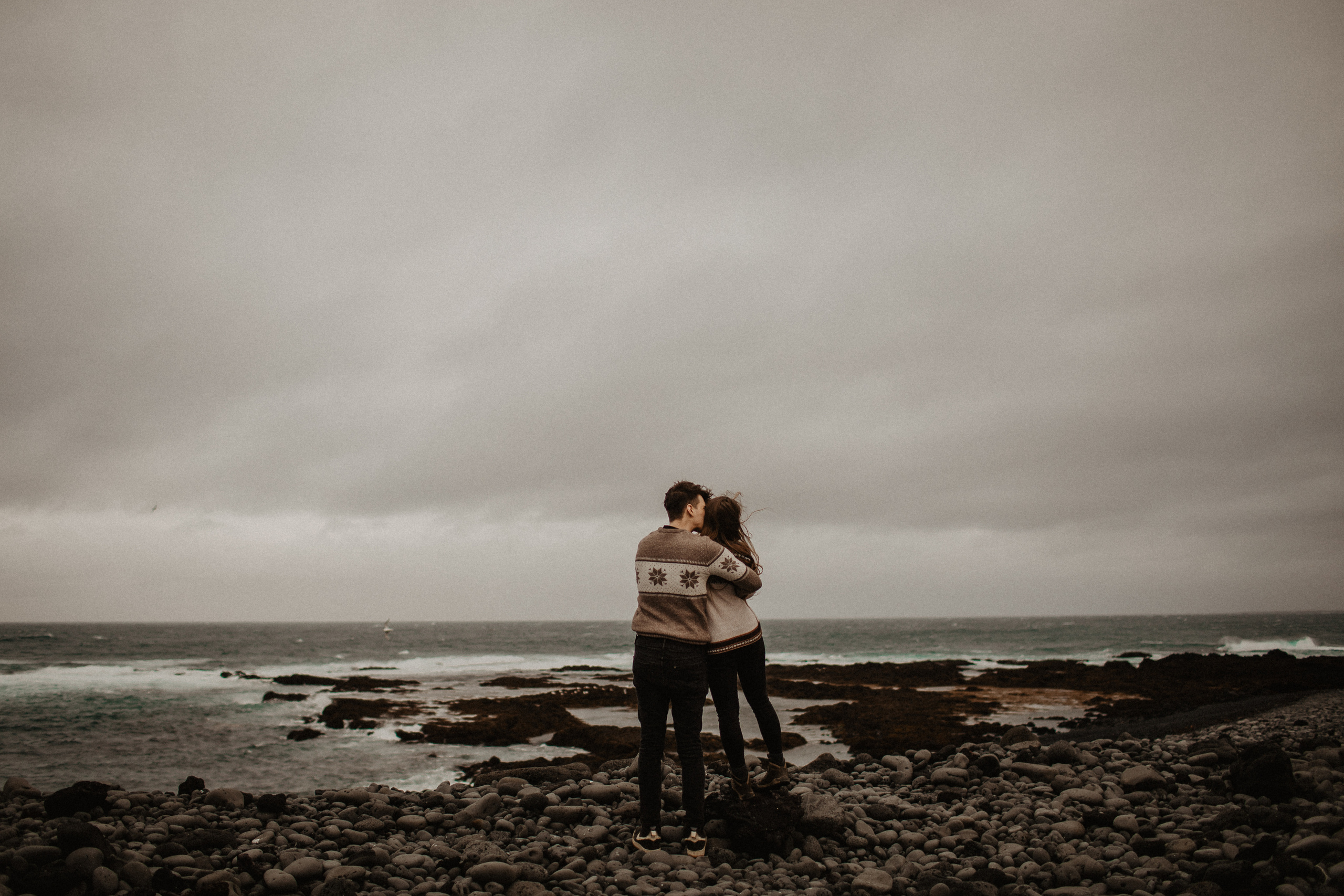 Couple photoshoot in front of volcano eruption in Iceland. Iceland elopement photo and video | Nikolaichik Photo