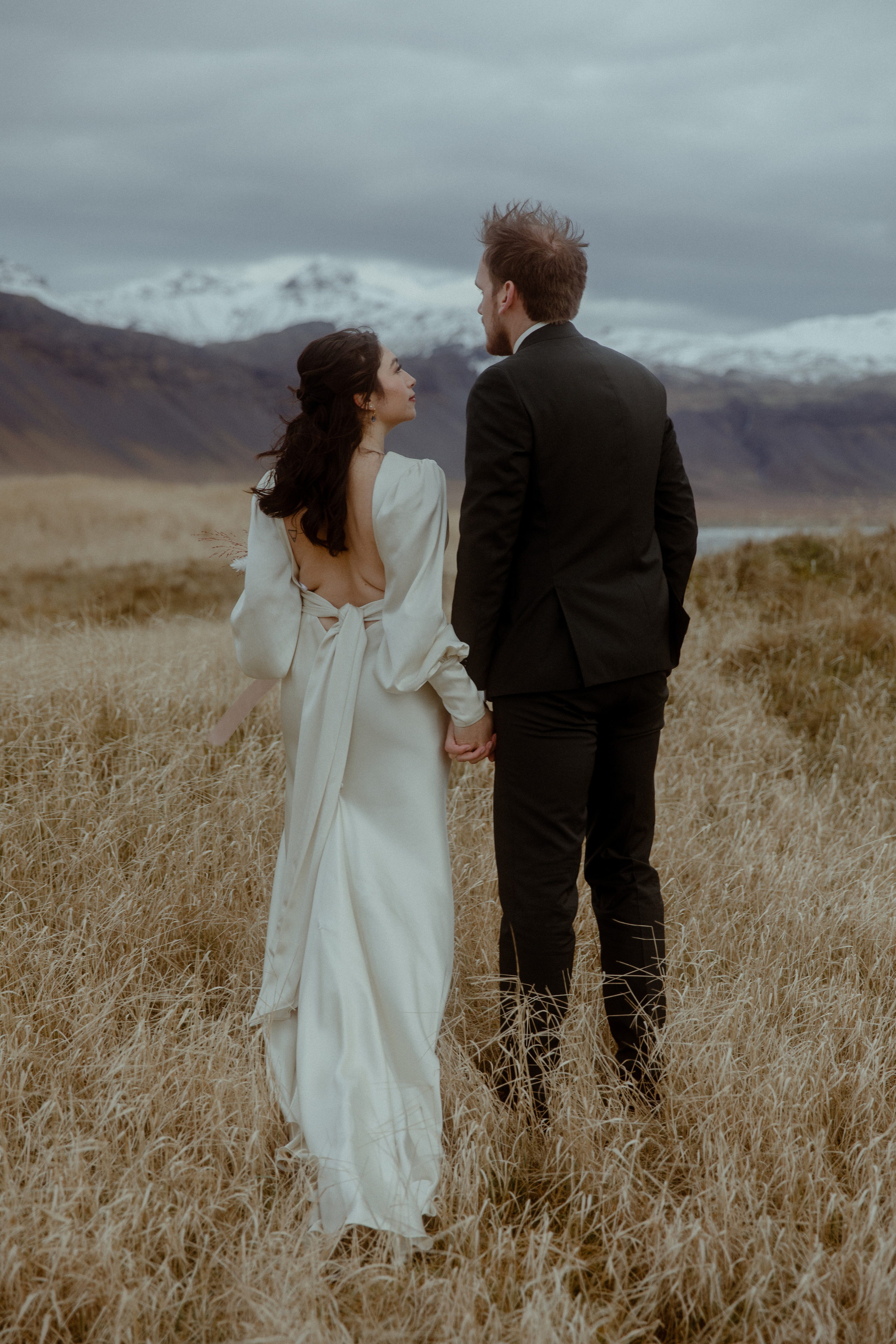Elopement at Snaefellsnes Iceland | Wedding photos with Icelandic horses. Iceland elopement photo and video | Nikolaichik Photo