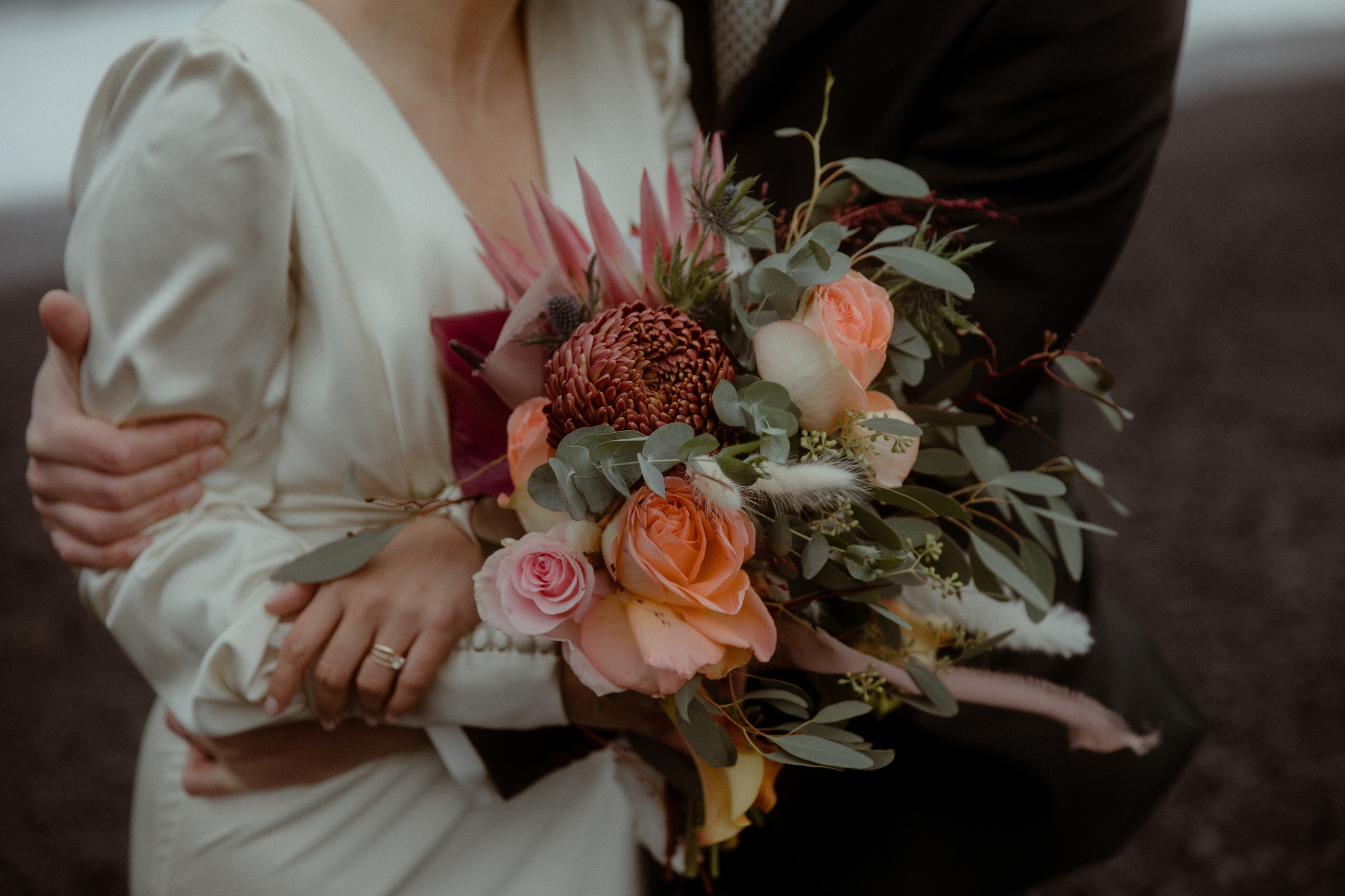 Elopement at Snaefellsnes Iceland | Wedding photos with Icelandic horses. Iceland elopement photo and video | Nikolaichik Photo