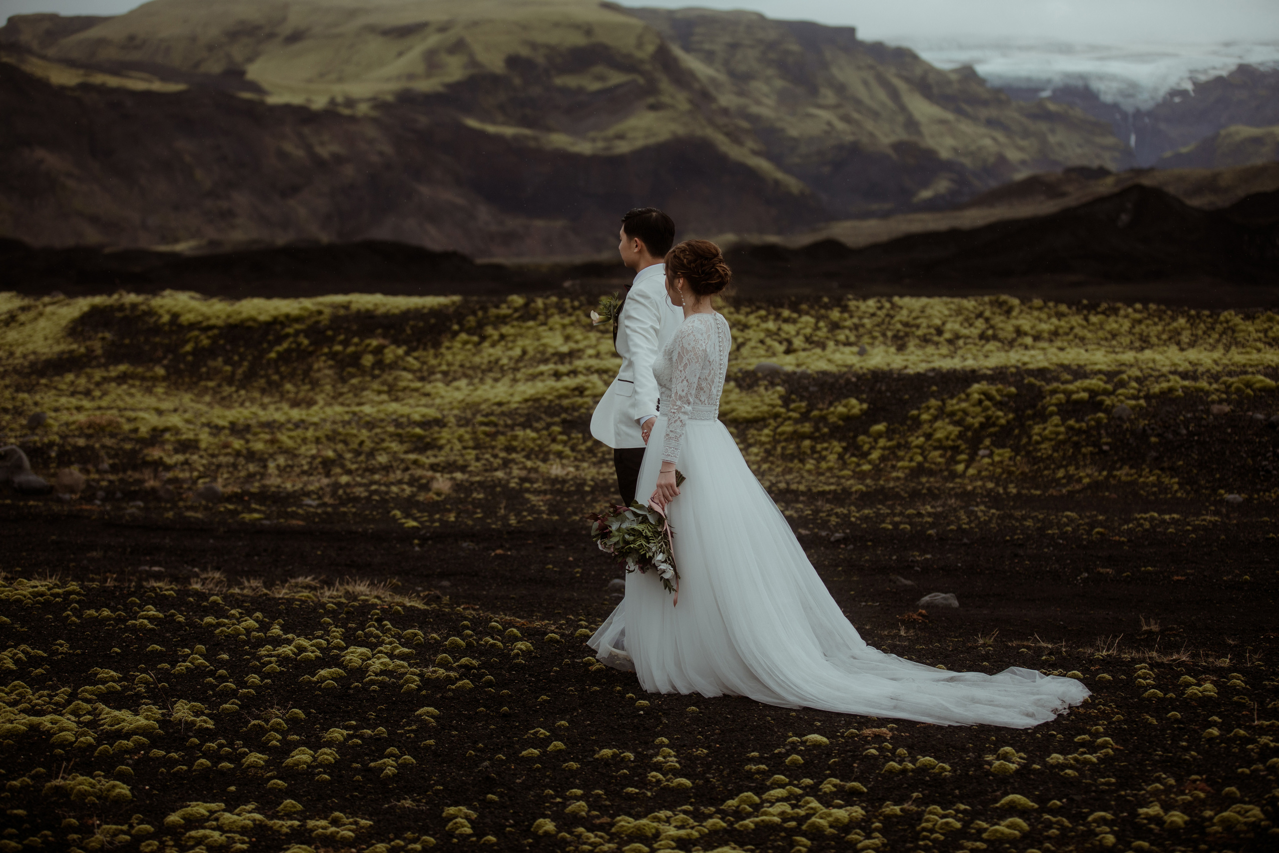 Adventure Ice Cave Elopement in Iceland. Iceland elopement photographer & videographer