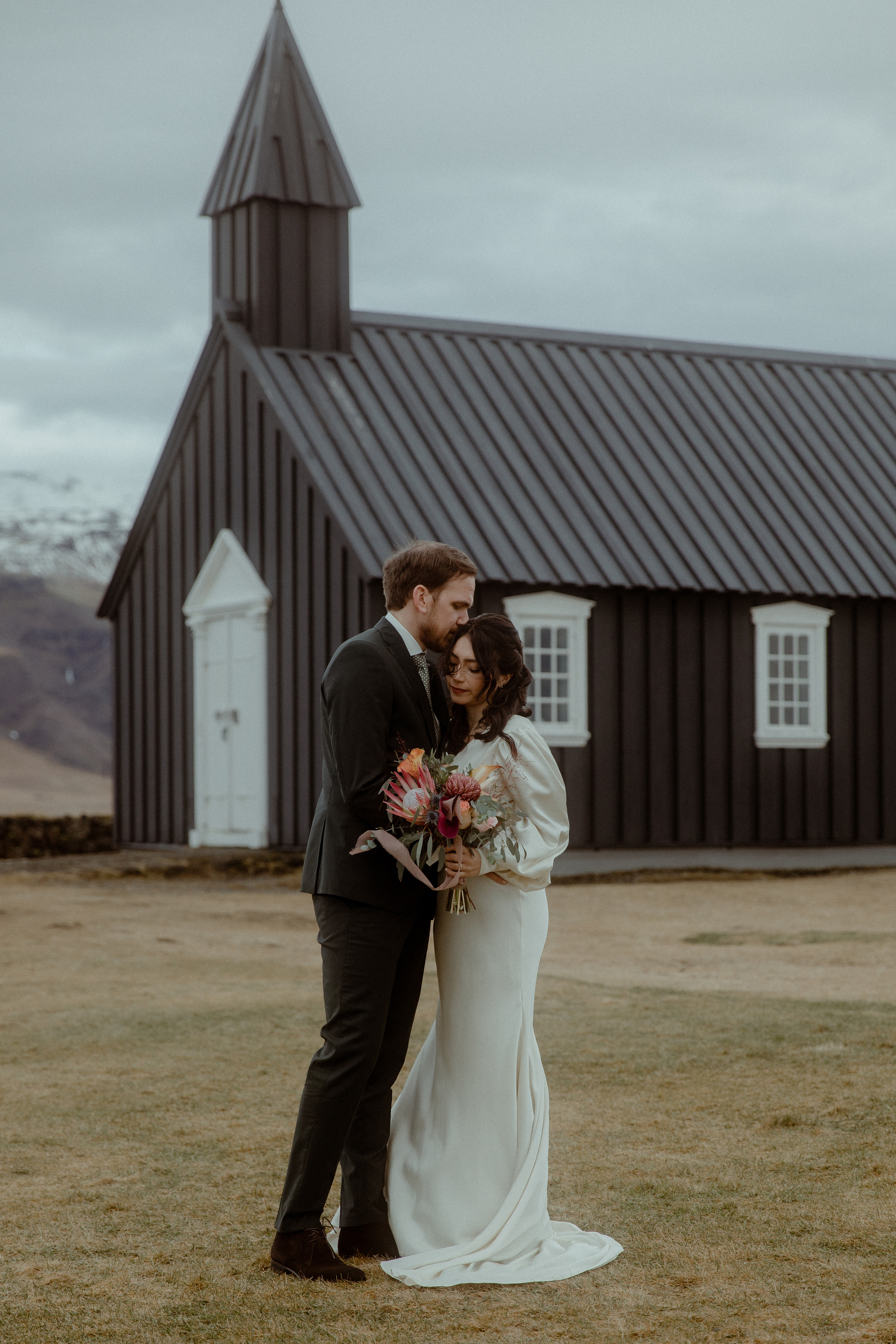 Elopement at Snaefellsnes Iceland | Wedding photos with Icelandic horses. Iceland elopement photo and video | Nikolaichik Photo