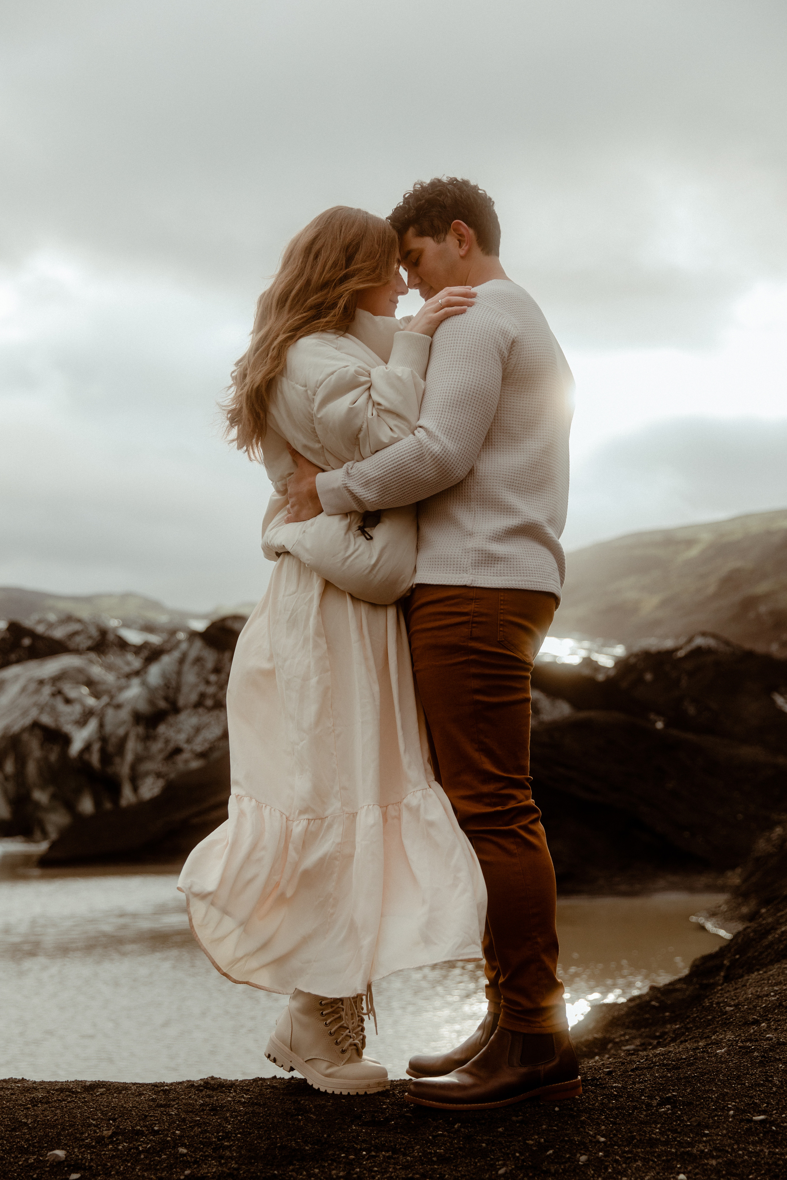 Engagement photoshoot in South Iceland. Iceland elopement photo and video | Nikolaichik Photo