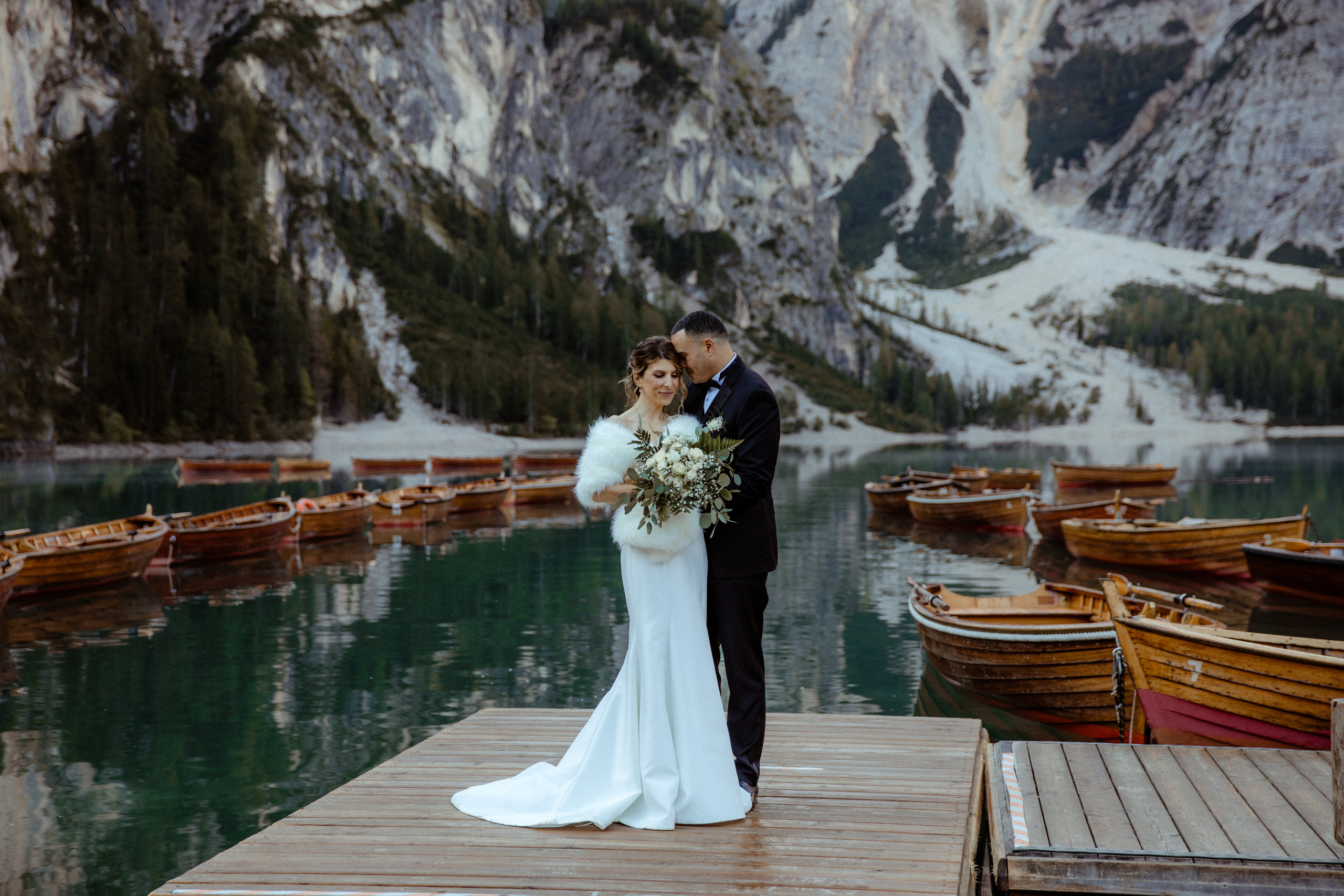 Sunrise Dolomites Elopement. Iceland elopement photographer & videographer
