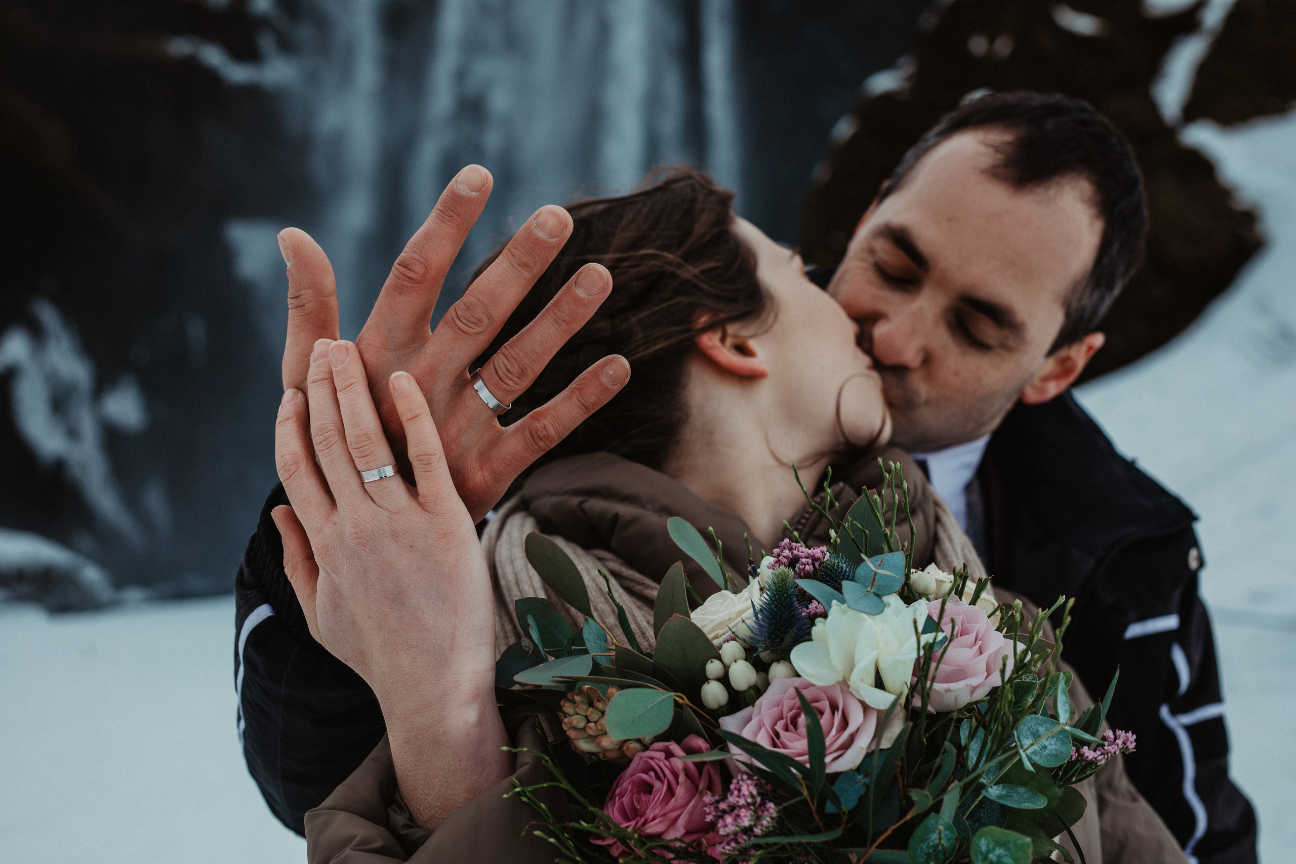 Winter Wedding in Iceland. Iceland elopement photo and video | Nikolaichik Photo