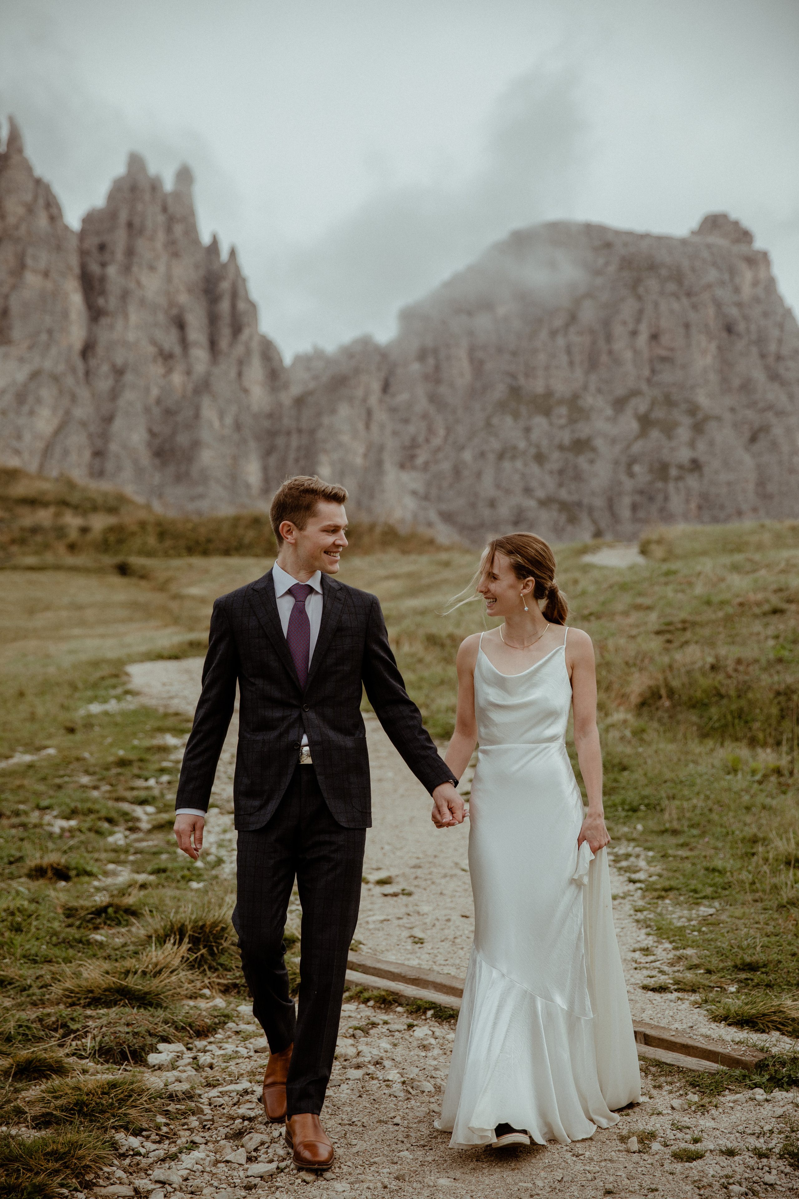 Intimate Wedding in the Dolomites. Iceland elopement photo and video | Nikolaichik Photo