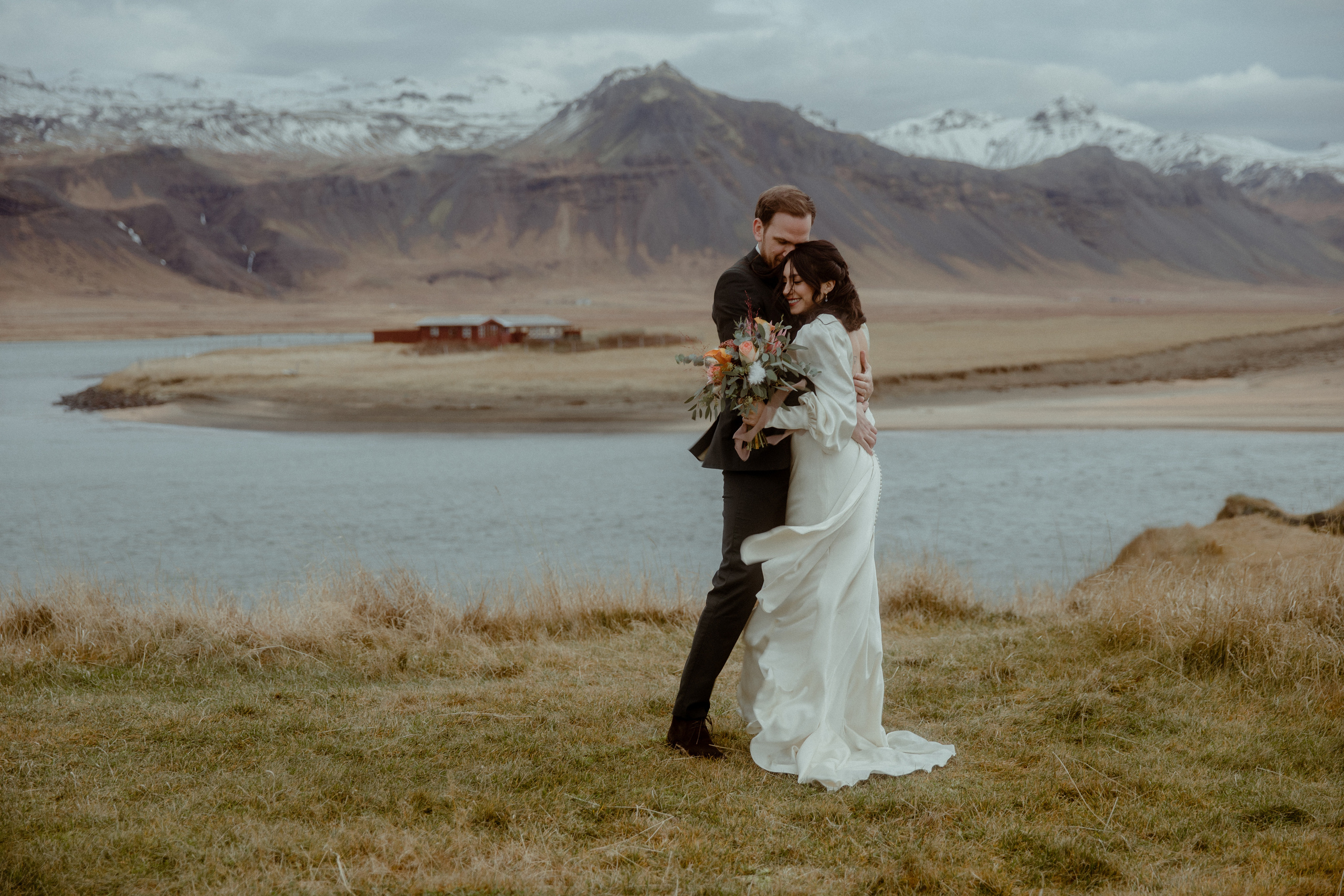 Elopement at Snaefellsnes Iceland | Wedding photos with Icelandic horses. Iceland elopement photo and video | Nikolaichik Photo