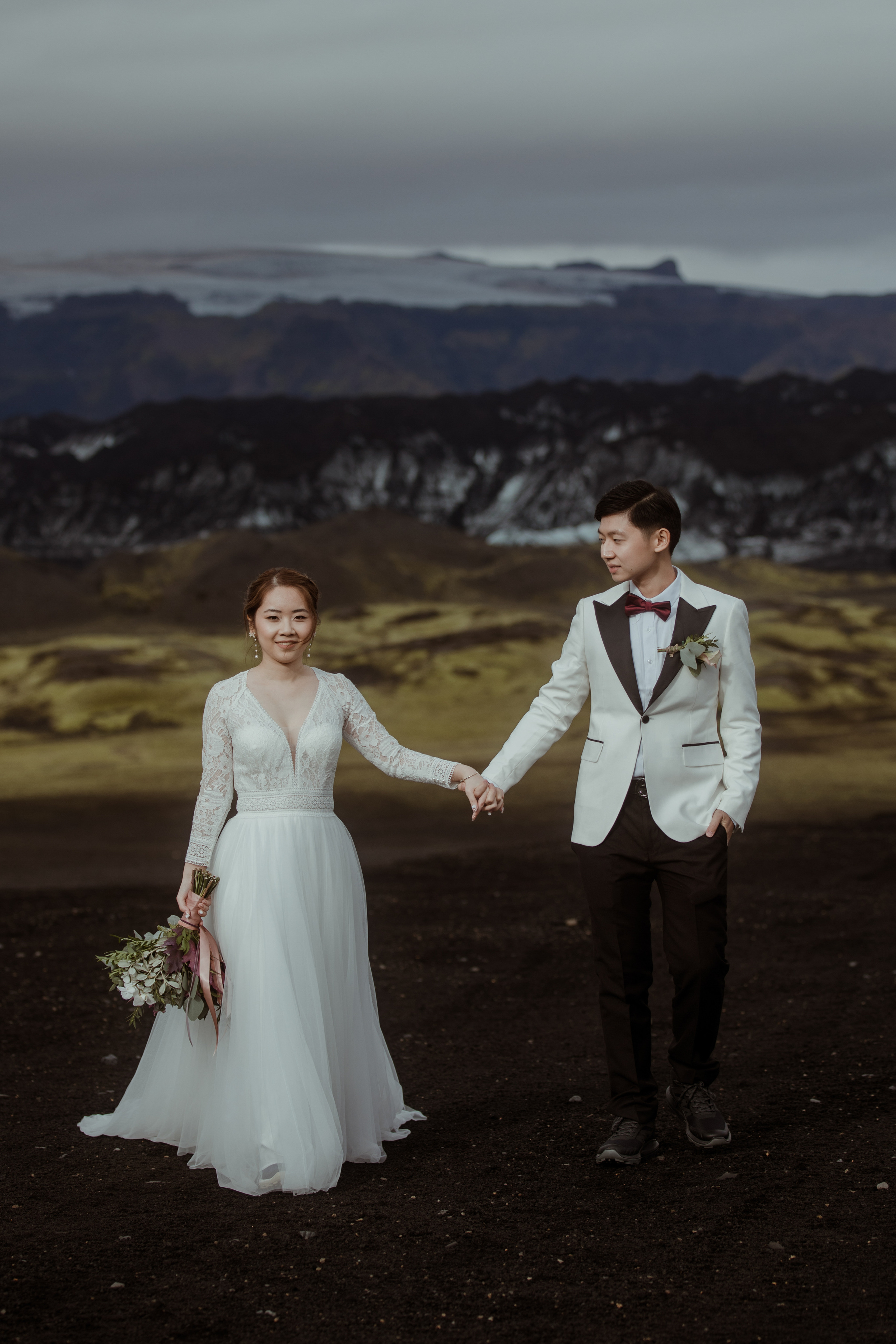 Adventure Ice Cave Elopement in Iceland. Iceland elopement photographer & videographer