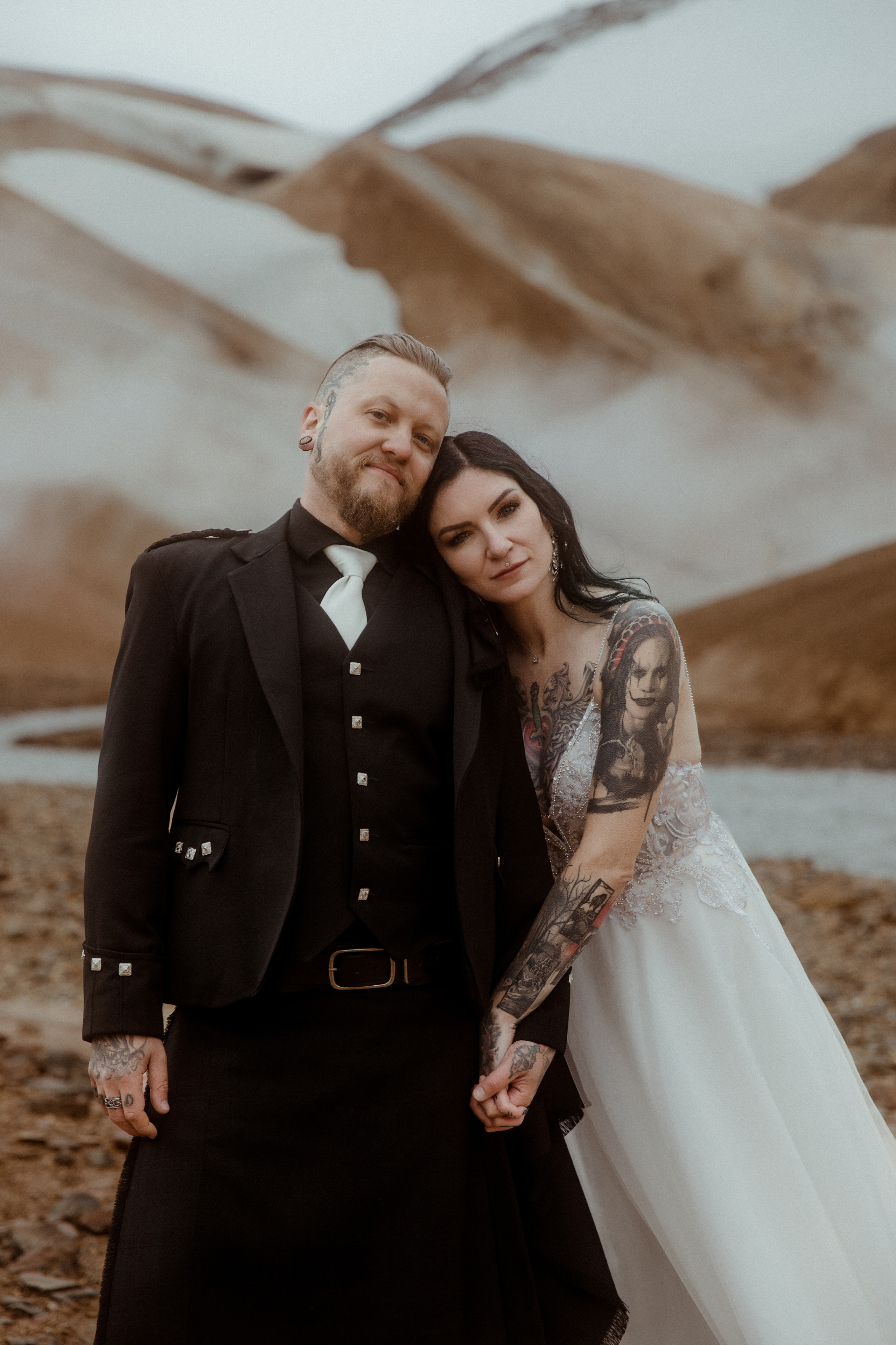 Wedding in Iceland’s Highlands. Iceland elopement photographer & videographer