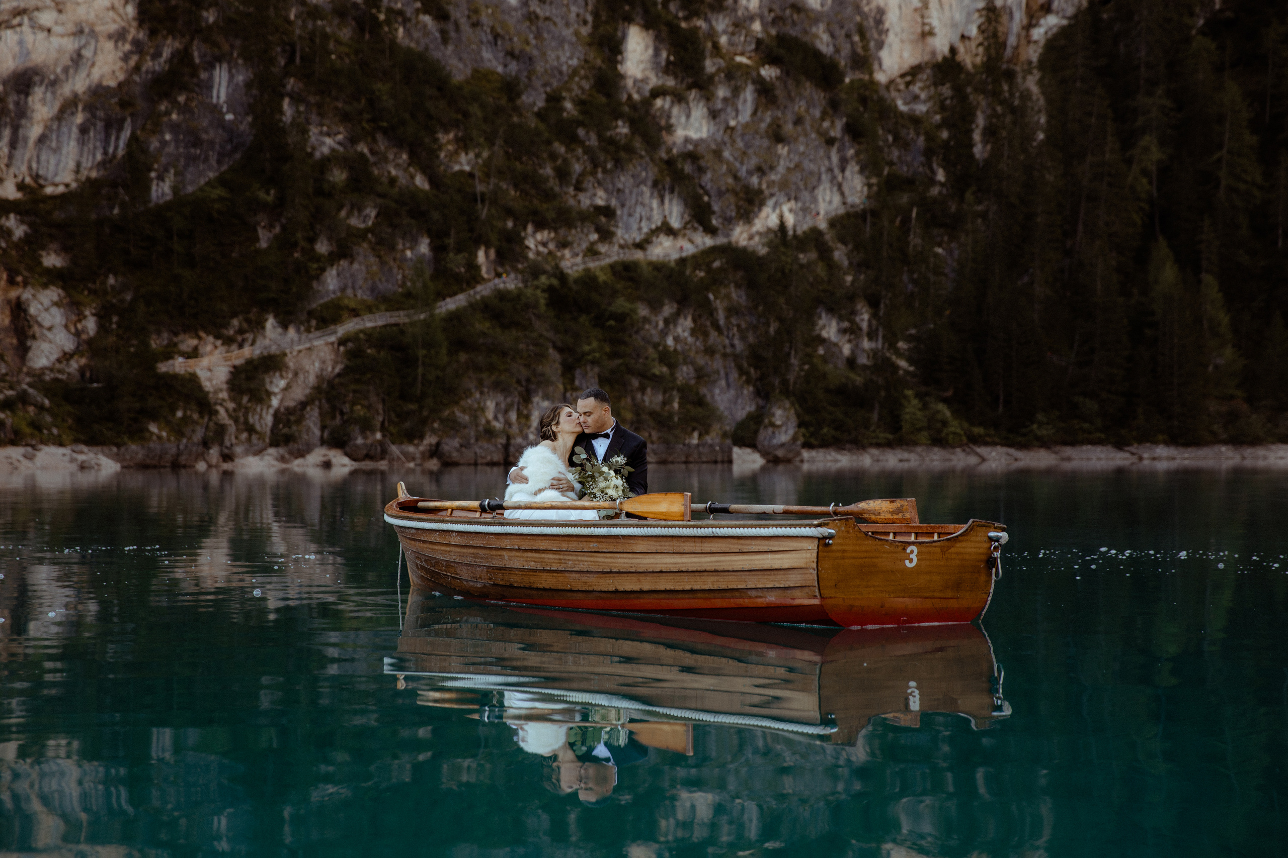 Sunrise Dolomites Elopement. Iceland elopement photographer & videographer