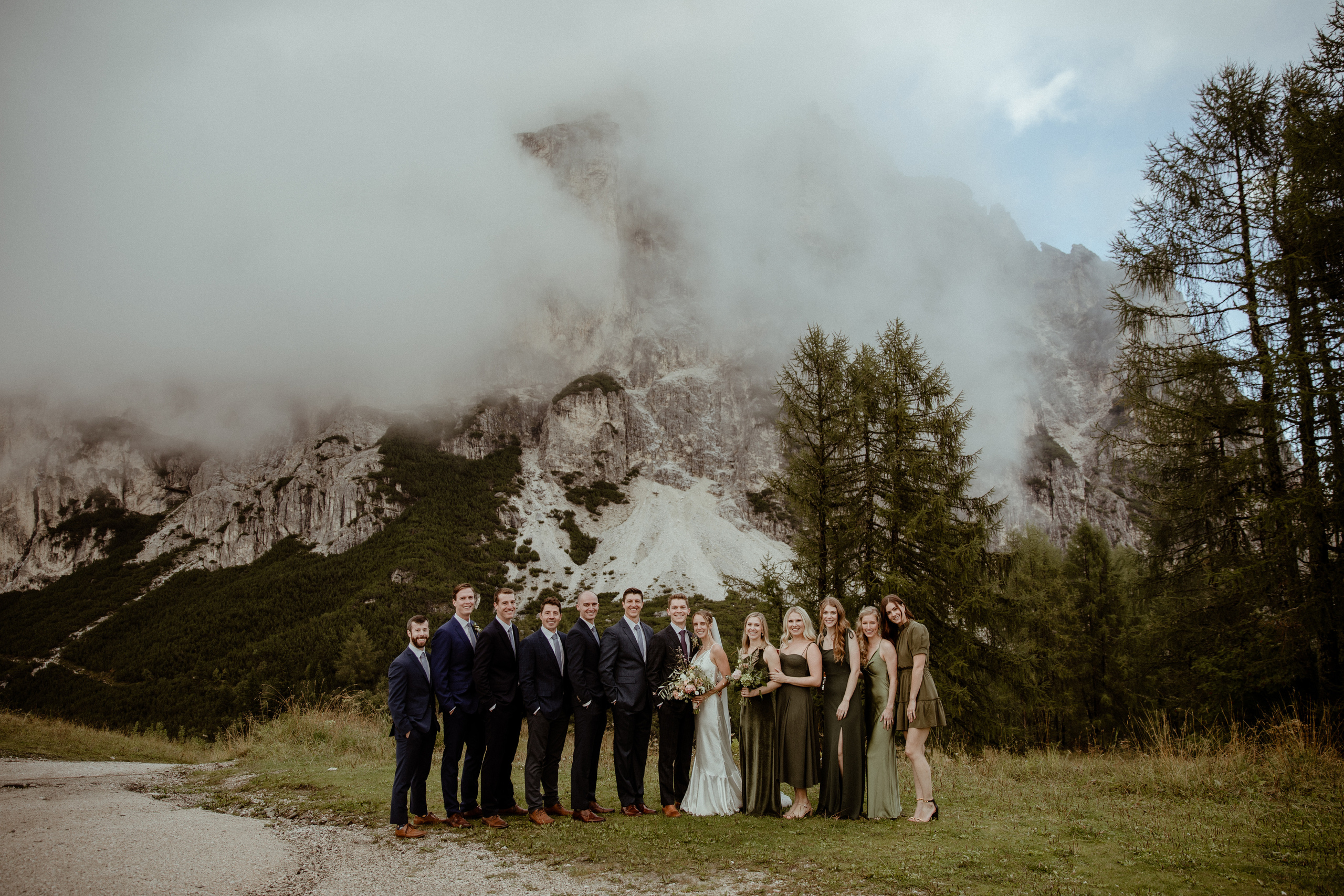 Intimate Wedding in the Dolomites. Iceland elopement photo and video | Nikolaichik Photo