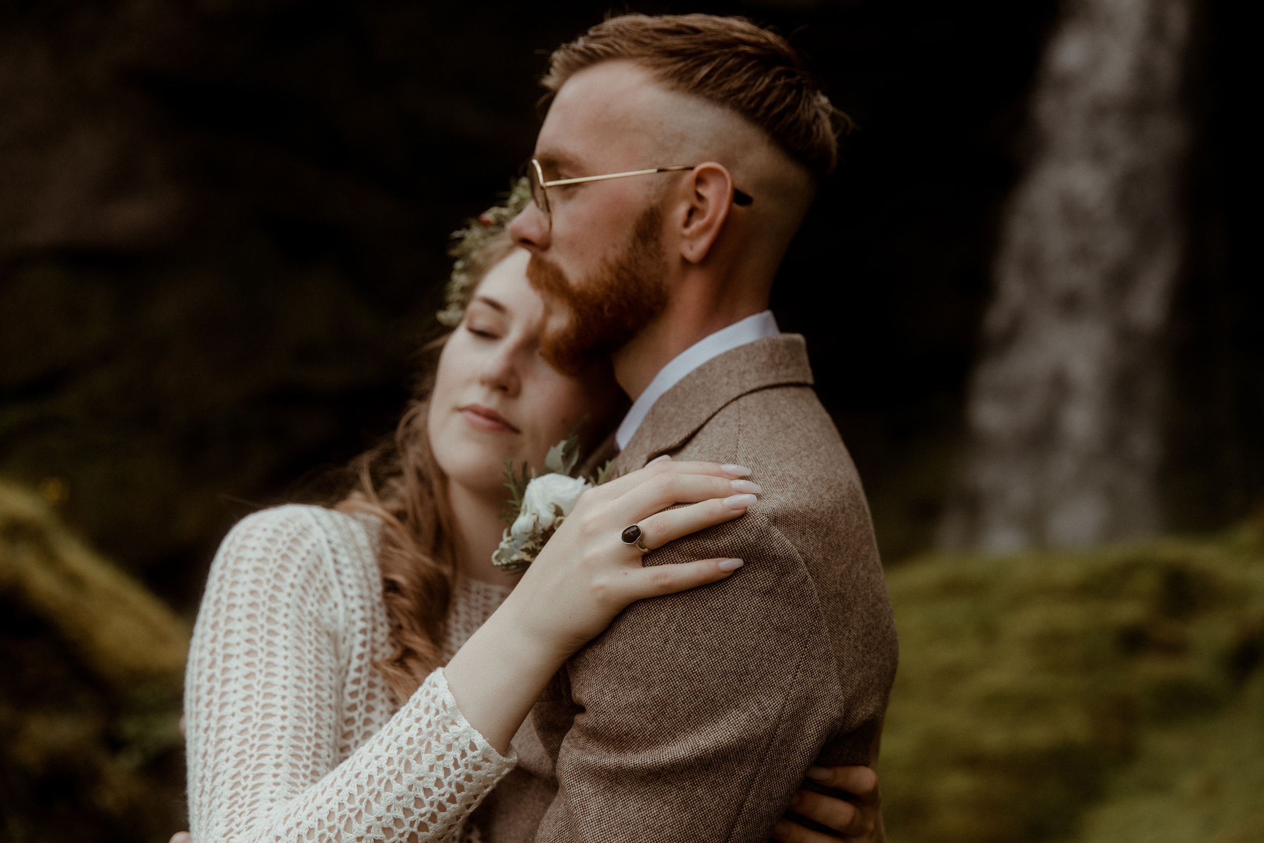 Iceland Secret Waterfall Elopement. Iceland elopement photo and video | Nikolaichik Photo